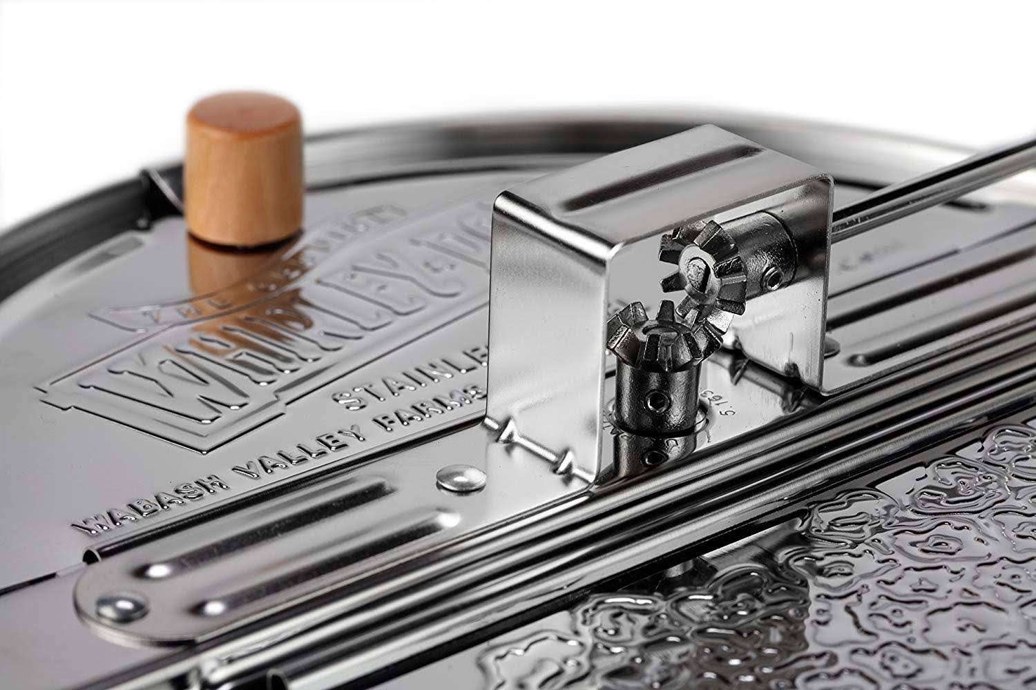 Whirley Pop Stainless Steel Stovetop Popcorn Popper Set with Popping