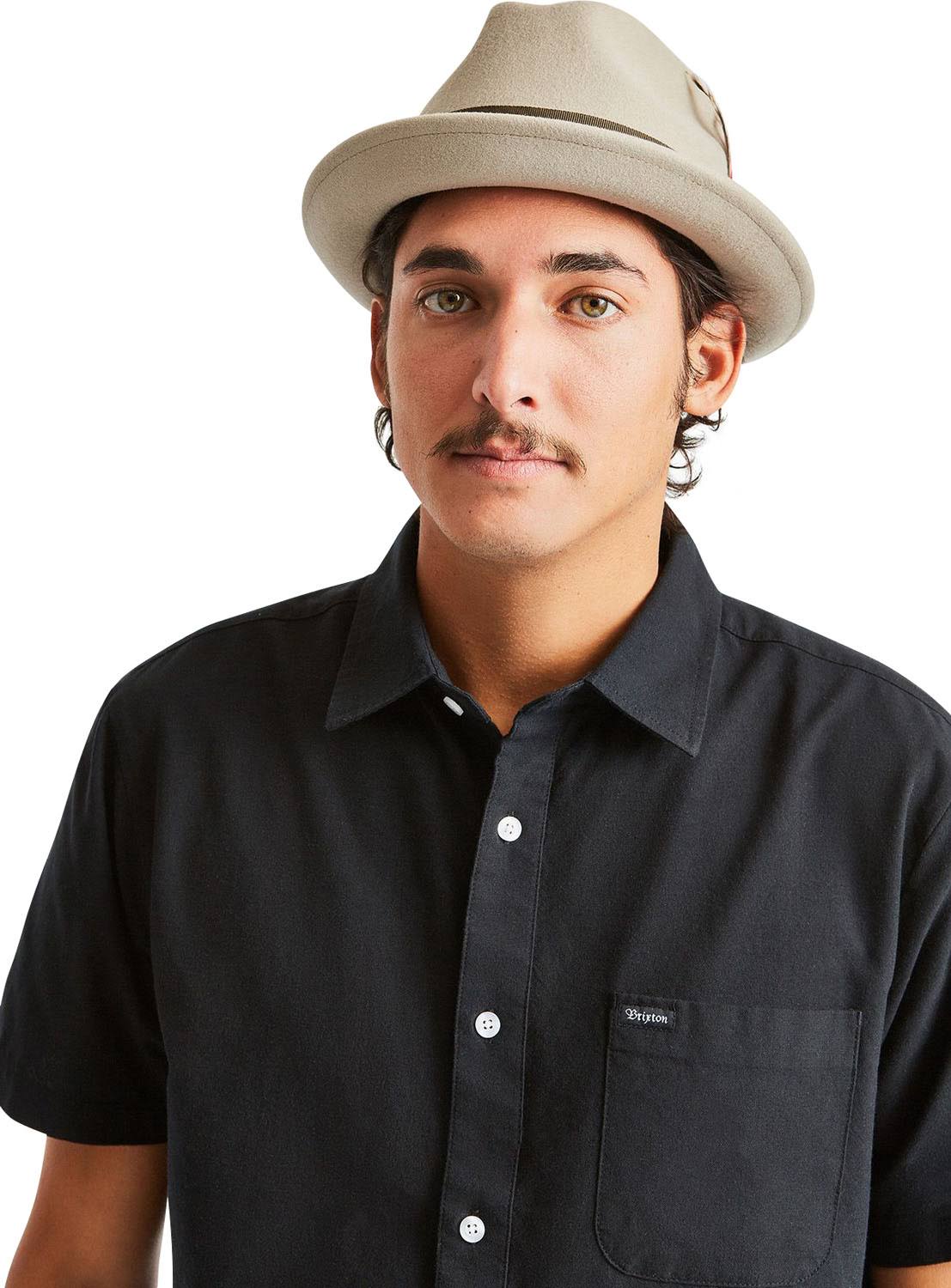 Brixton Gain Fedora Hats Rock XL (7 3/4) MintFabStore