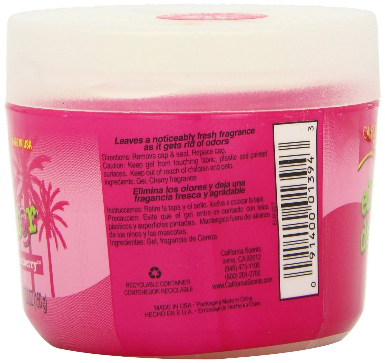 California Scents Odor Eliminator, 5.2Ounce Jars (Pack of 12