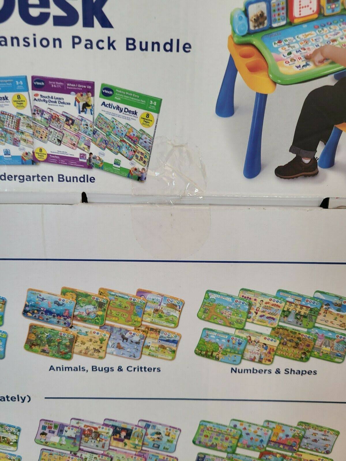 Vtech Activity Desk 4in1 PreKindergarten Expansion Pack Bundle for