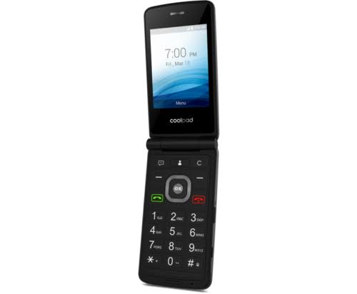 Coolpad Snap 3312A (Sprint) Black 4G LTE Cellular Flip Phone - MintFabStore