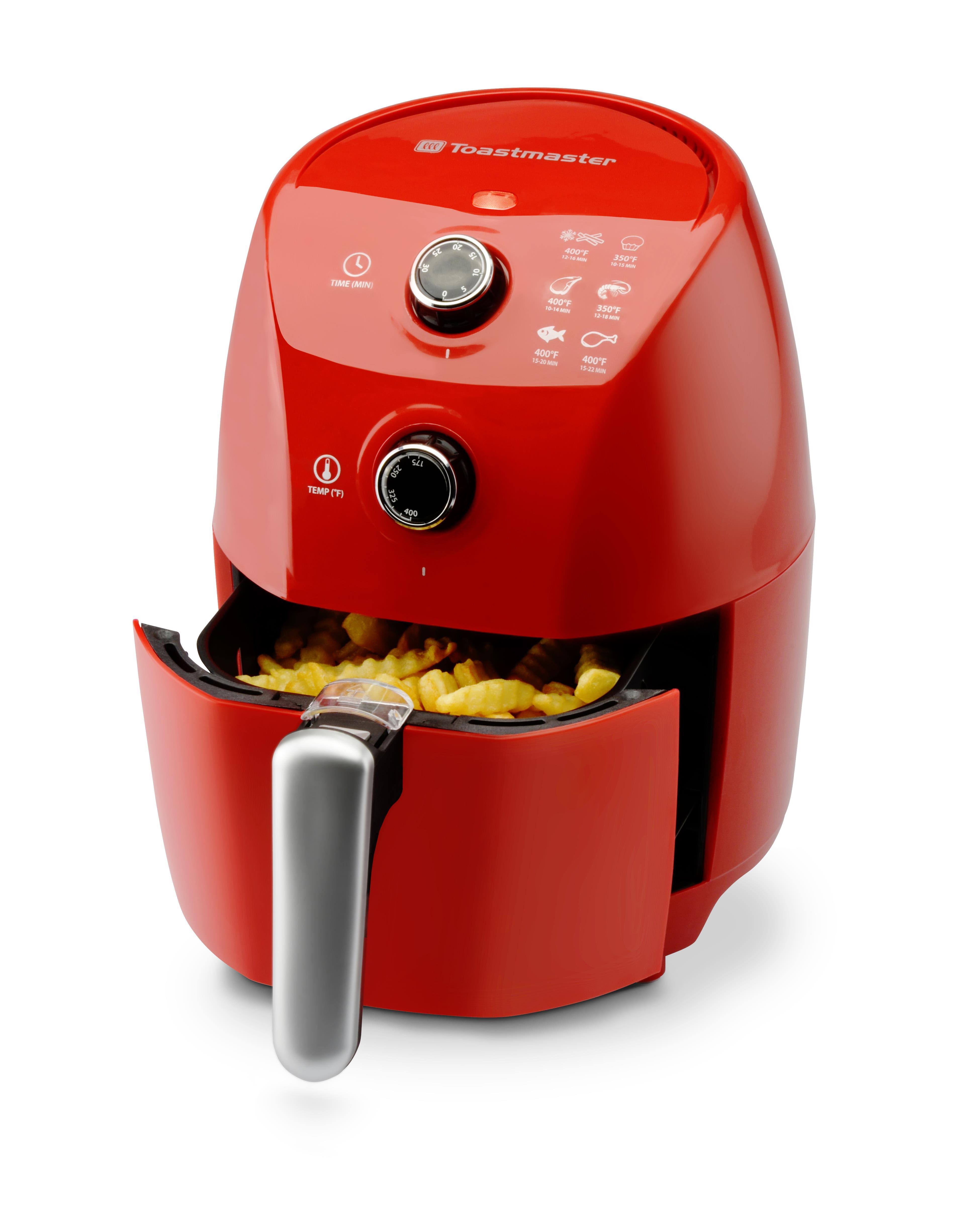 Toastmaster 1.5 LITER Air Fryer Red MintFabStore