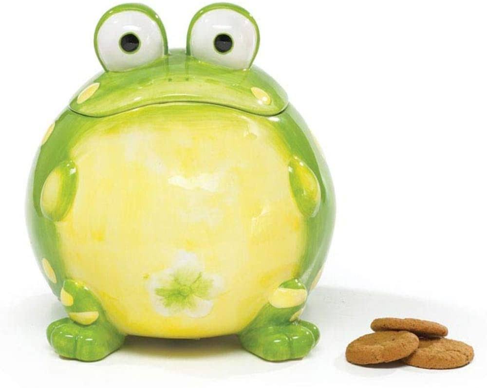 Toby The Toad Frog Cookie Jar - MintFabStore