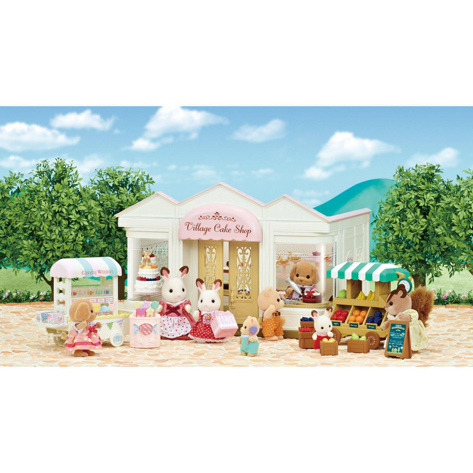 village cake shop sylvanian families