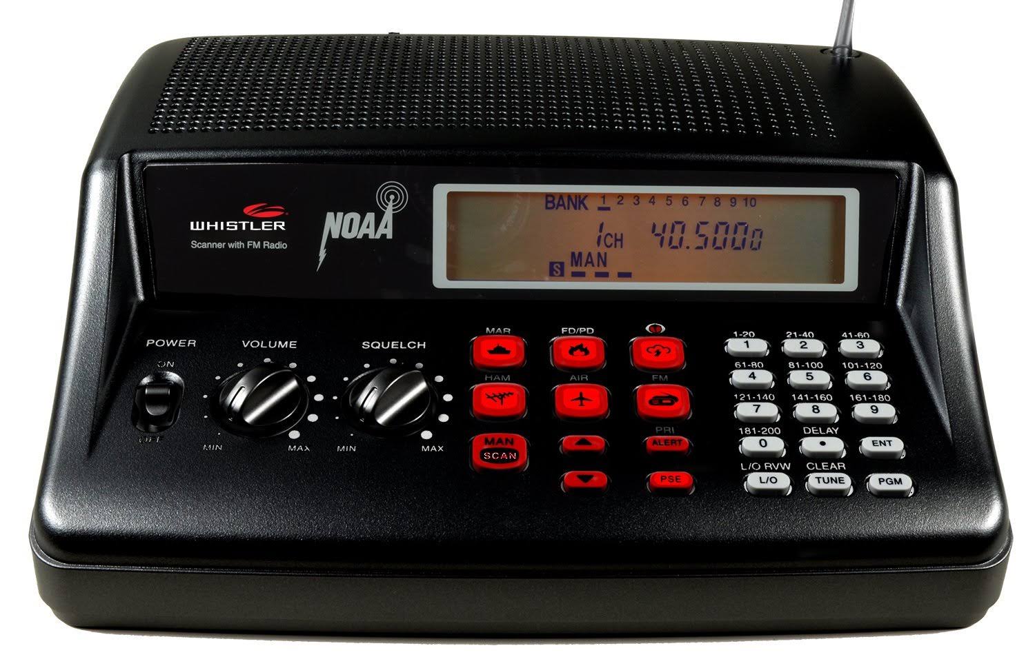 Whistler Ws1025 Analog Desktop Radio Scanner MintFabStore