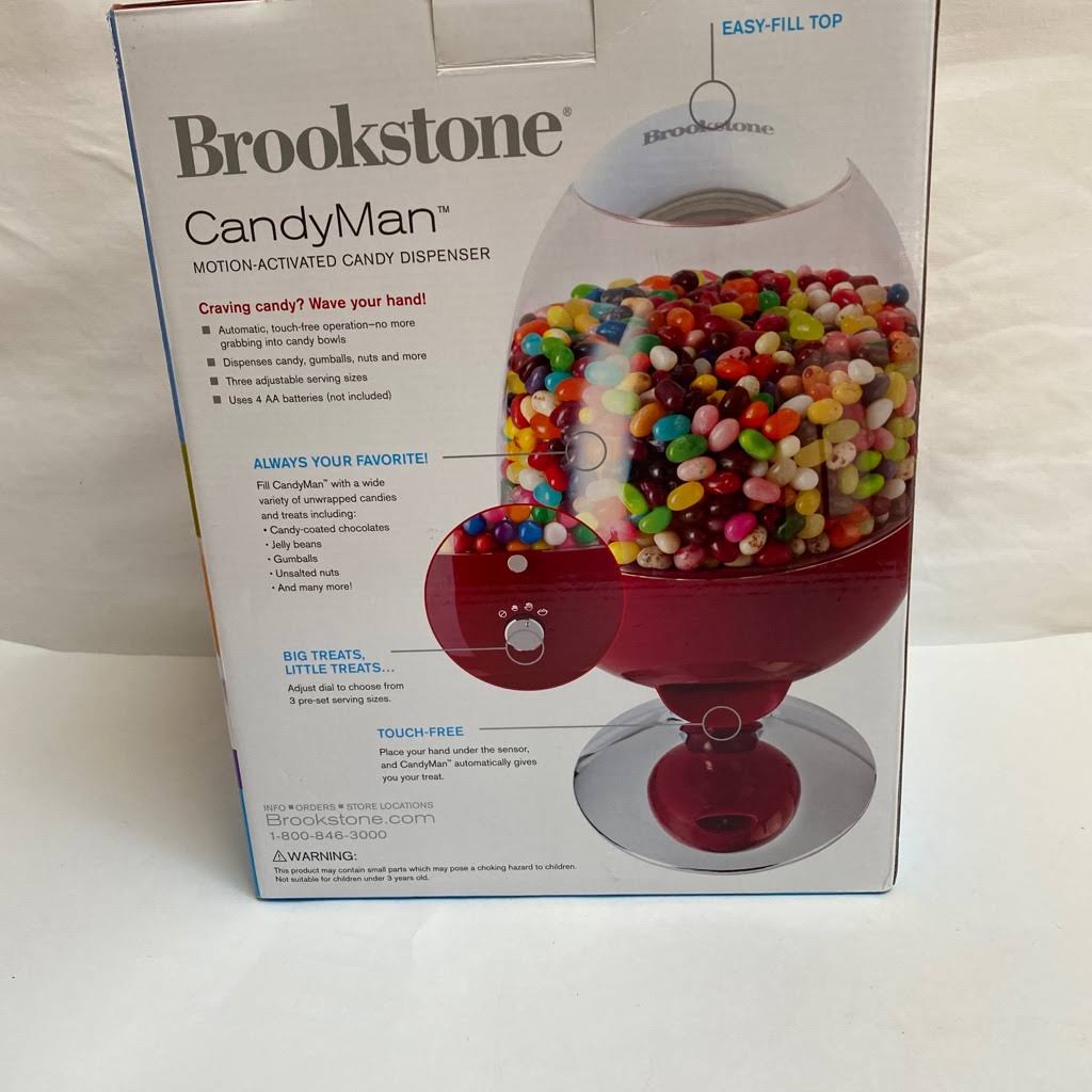 Brookstone Candyman Motion Activated Candy Dispenser MintFabStore