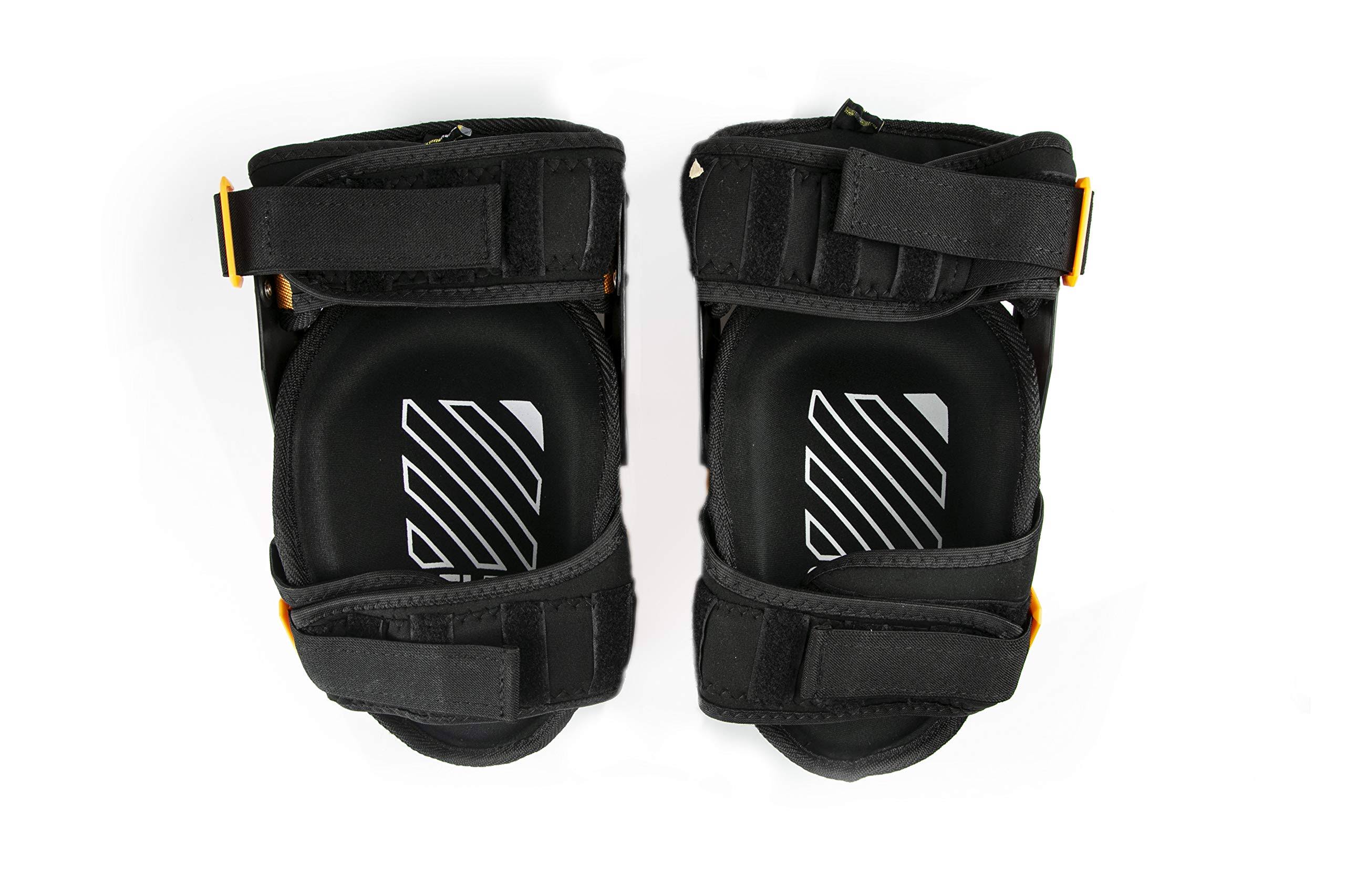Toughbuilt GelFit Black Thigh Support Stabilization Knee Pads