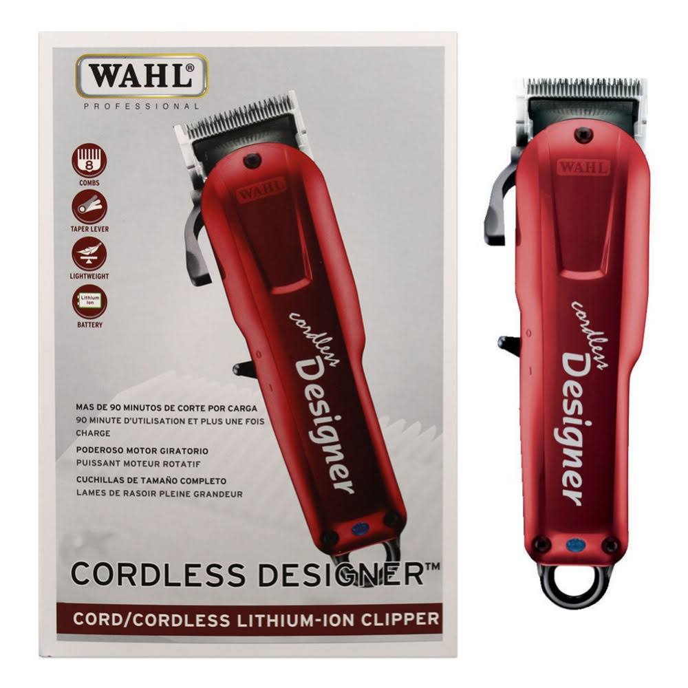 Wahl Professional Cordless Designer Cord/Cordless LithiumIon Clipper