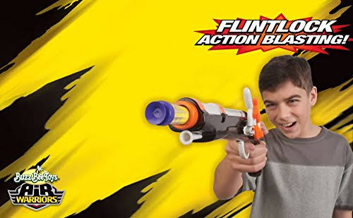 buzzbee pirate flintlock foam dart blaster