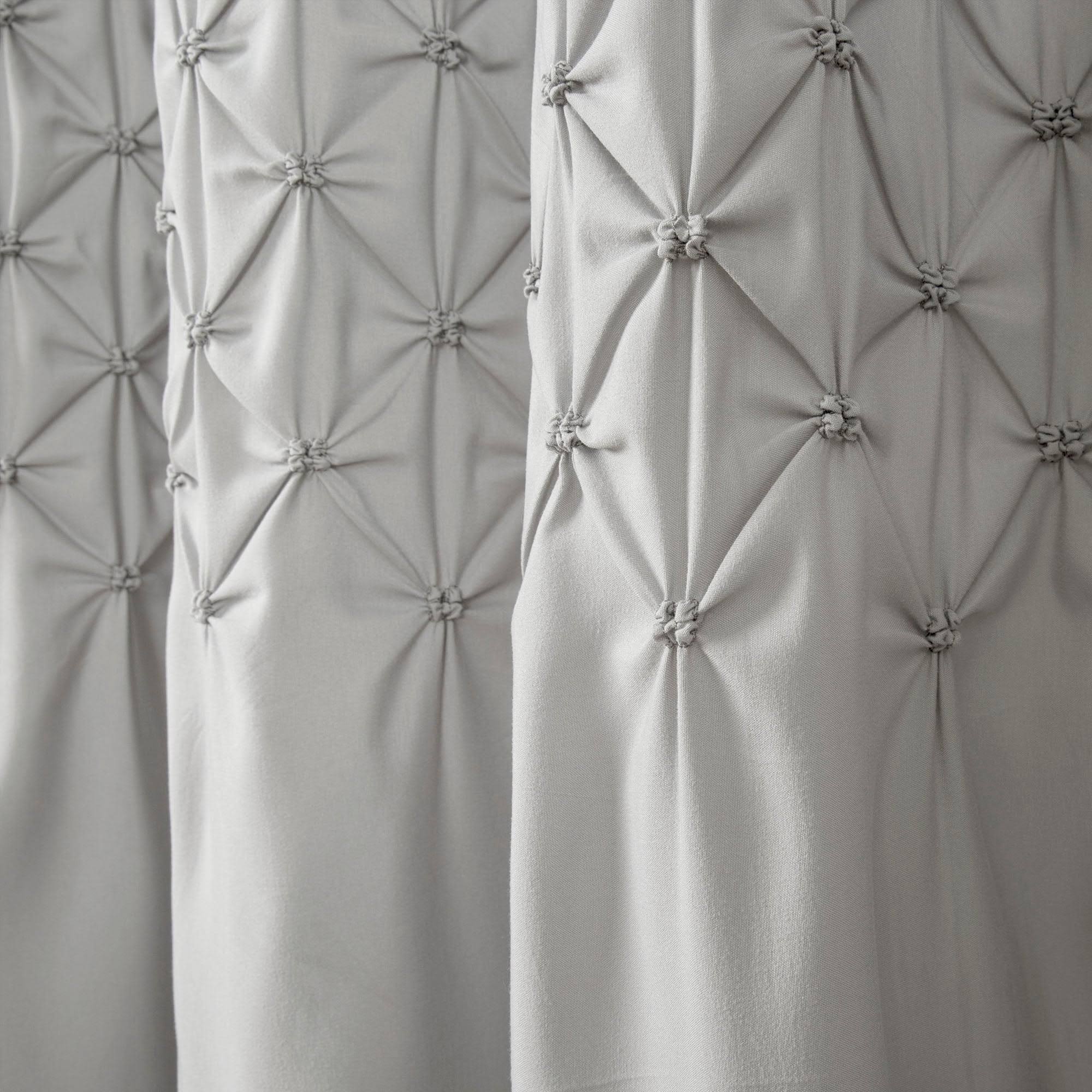 The Gray Barn Dogwood Shower Curtain Bleach White MintFabStore