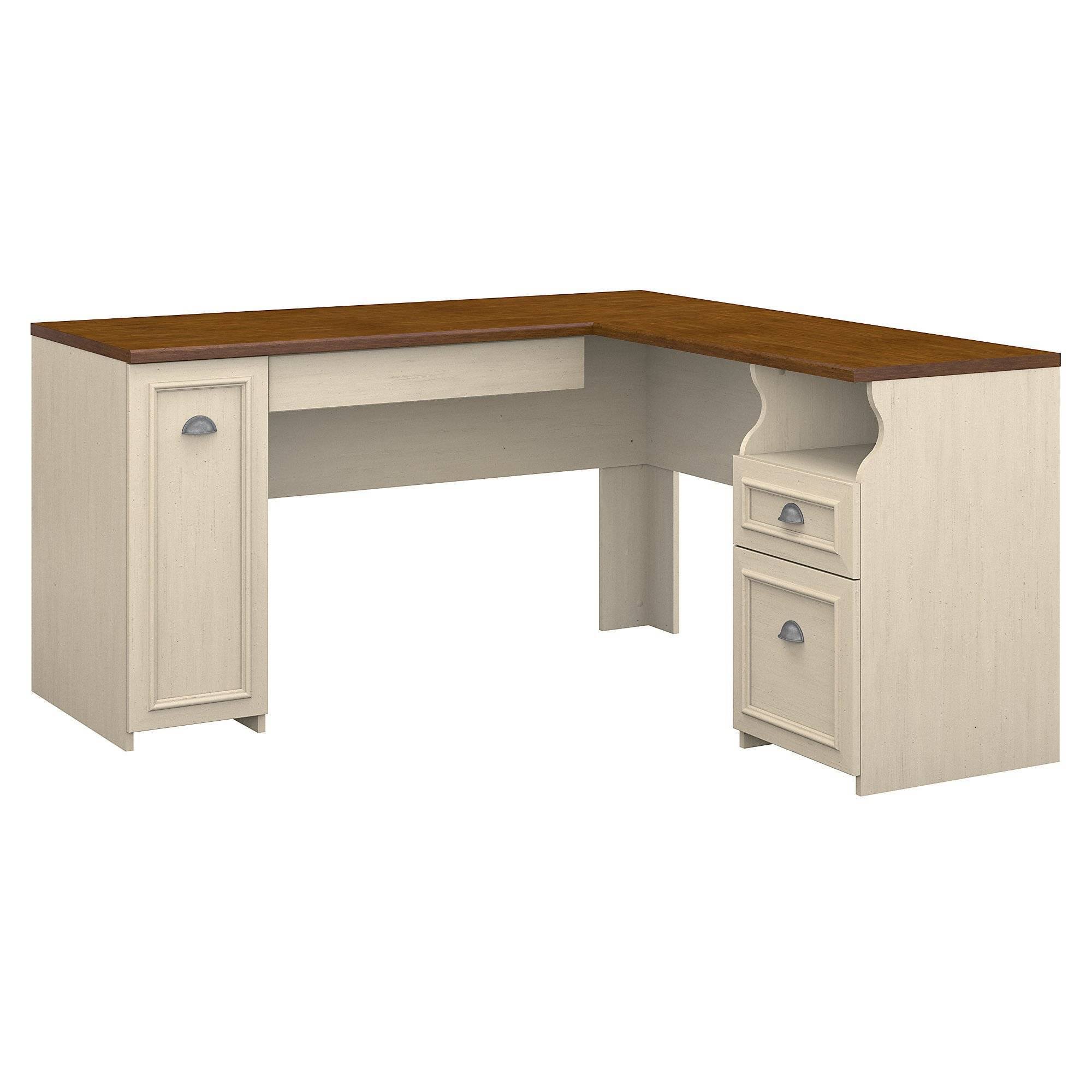Bush Furniture Fairview Collection L Desk MintFabStore
