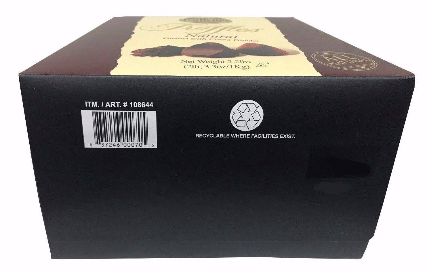 Truffettes De France Natural Choc Truffles 2.2 lb box MintFabStore