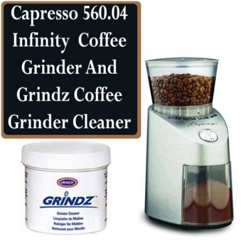 Capresso 560.04 Infinity Conical Burr Coffee Grinder Kit MintFabStore