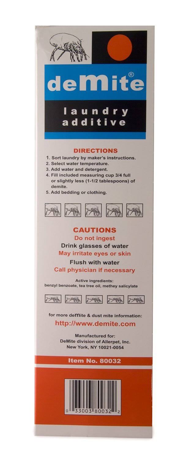 Demite Laundry Additive 1 LITER Bottle MintFabStore