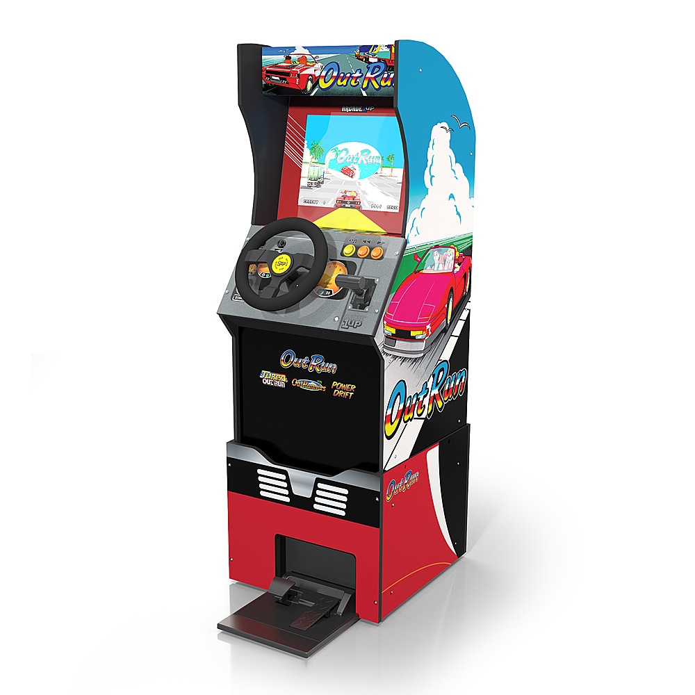 Arcade1Up Outrun Cabinet Arcade with Riser, Multi-Color - MintFabStore