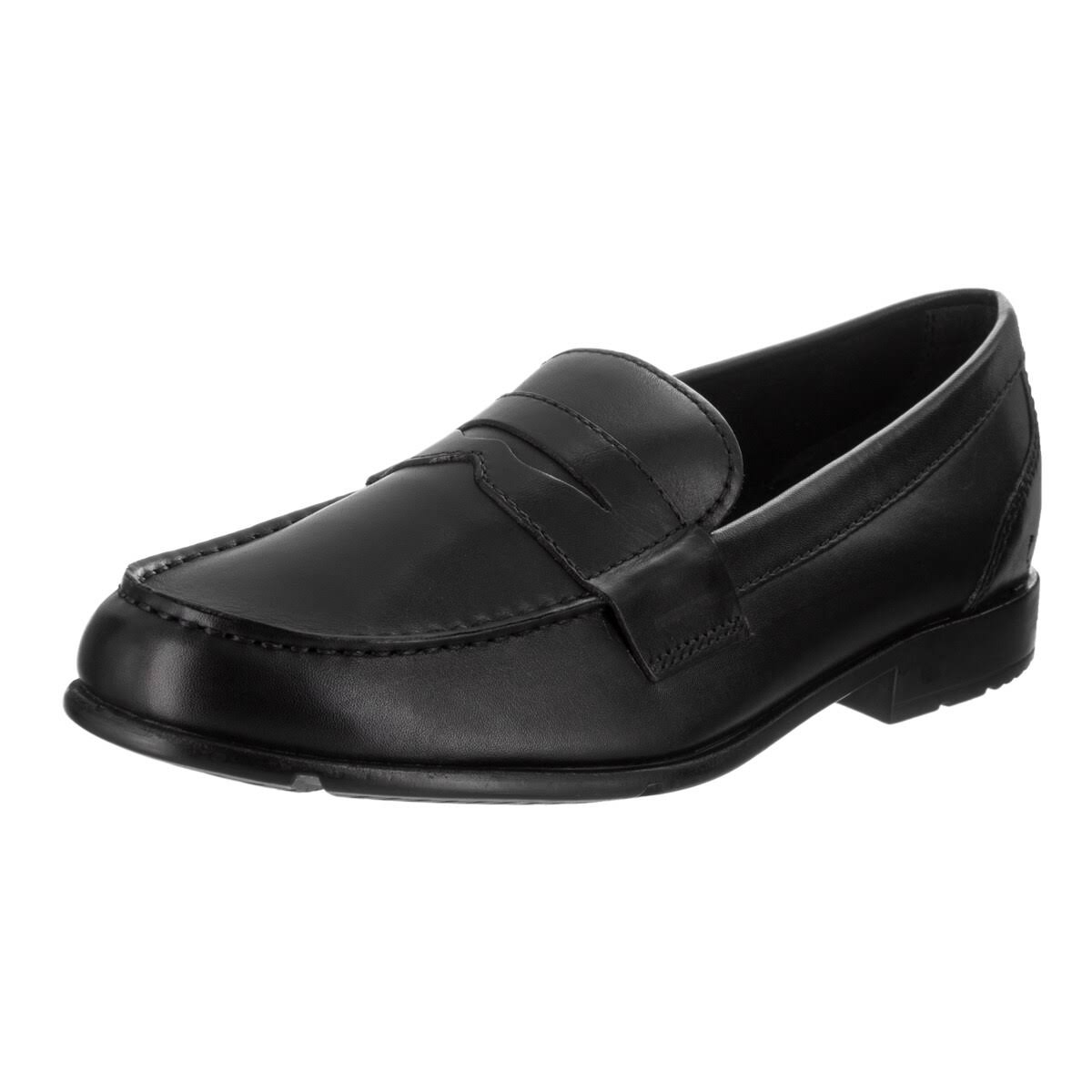 Rockport Men's Classic Penny Loafer - Black - Joueurfd