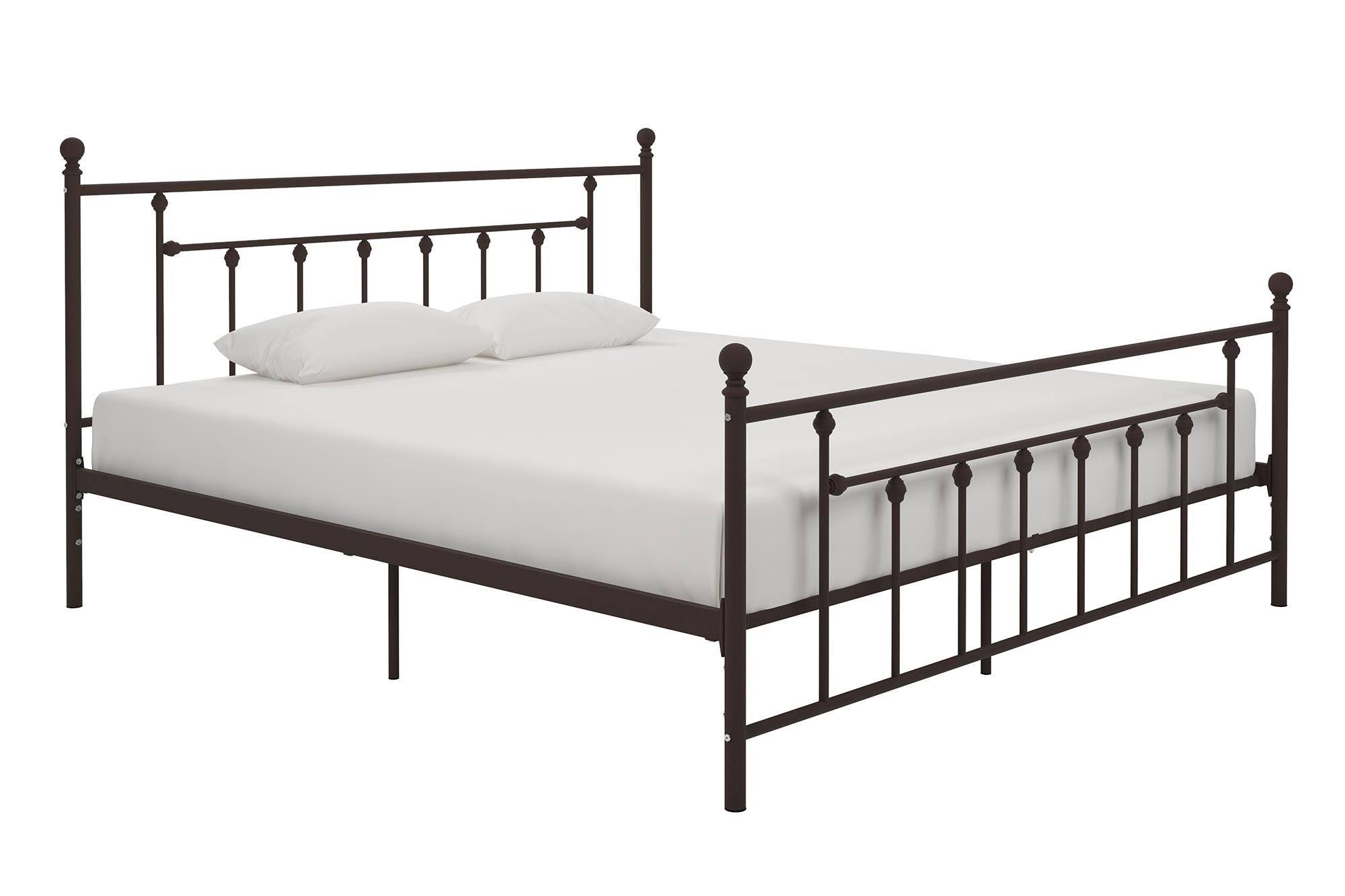 DHP Manila Metal Bed, Bronze, King - Joueurfd