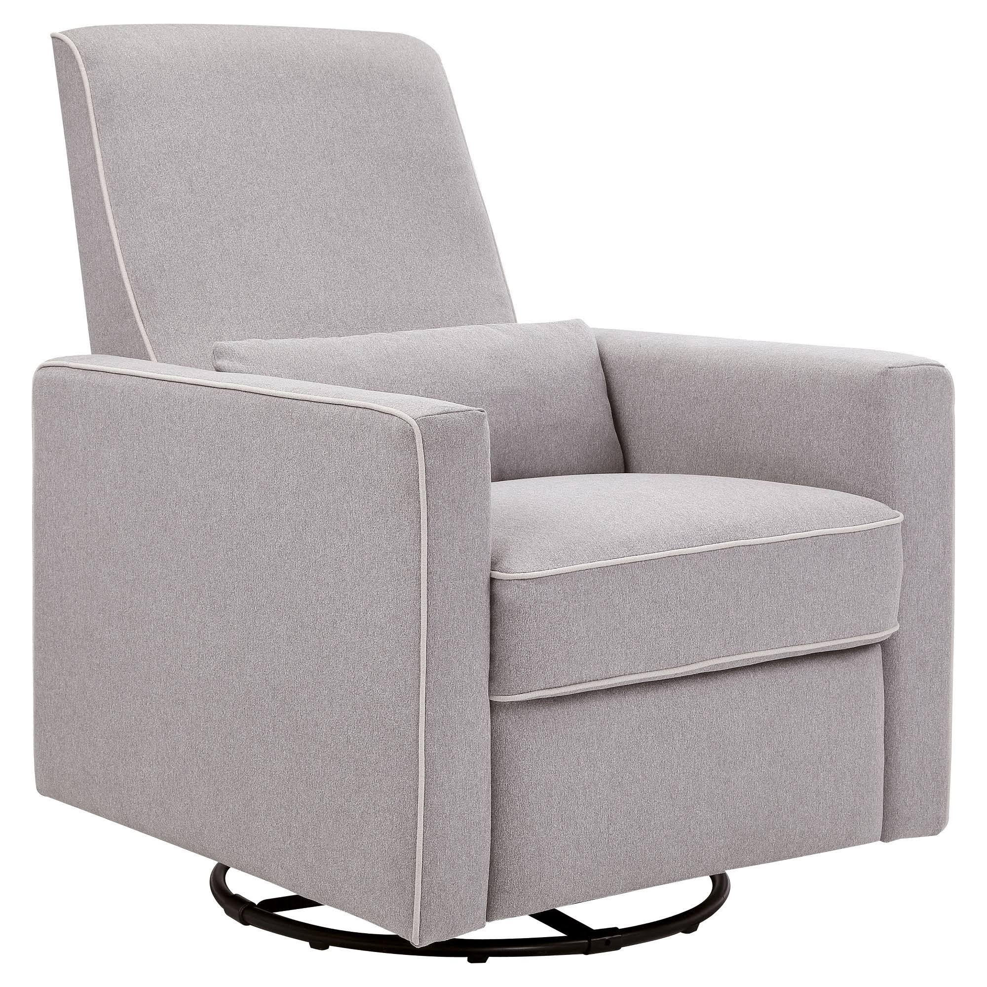Da Vinci Piper AllPurpose Upholstered Recliner Glider, Grey/Cream