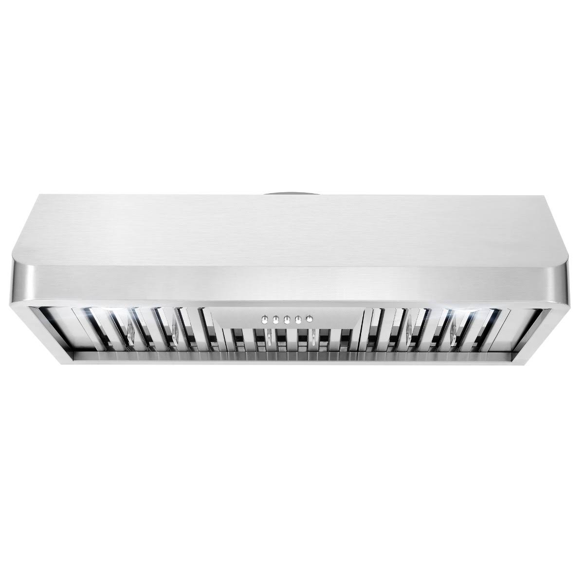 Cosmo 30 in. Ducted Under Range Hood in Stainless Steel with