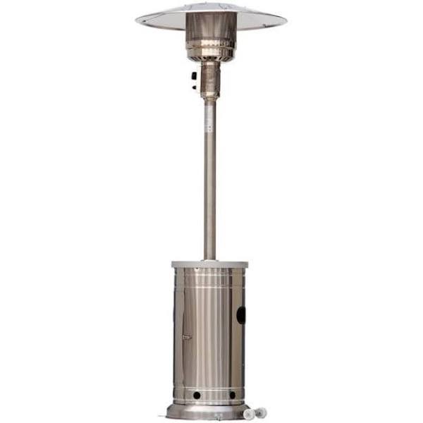 Garden Treasures Gas Patio Heater 48000 BTU Stainless Steel Joueurfd