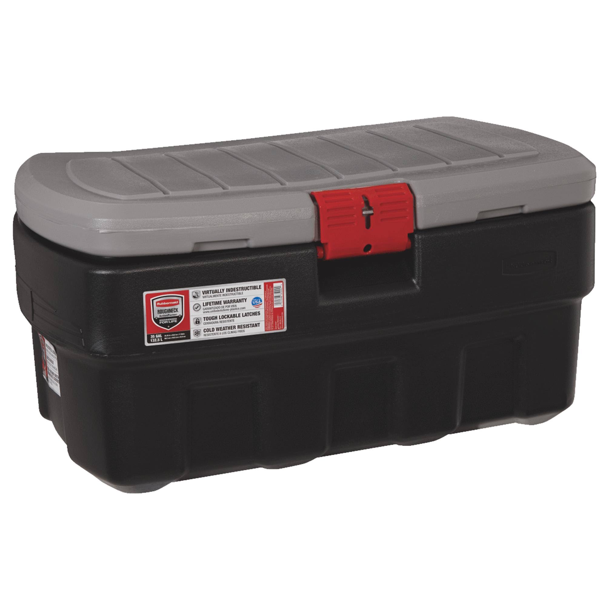 Rubbermaid 35 gal. Action Packer Storage Tote - Joueurfd