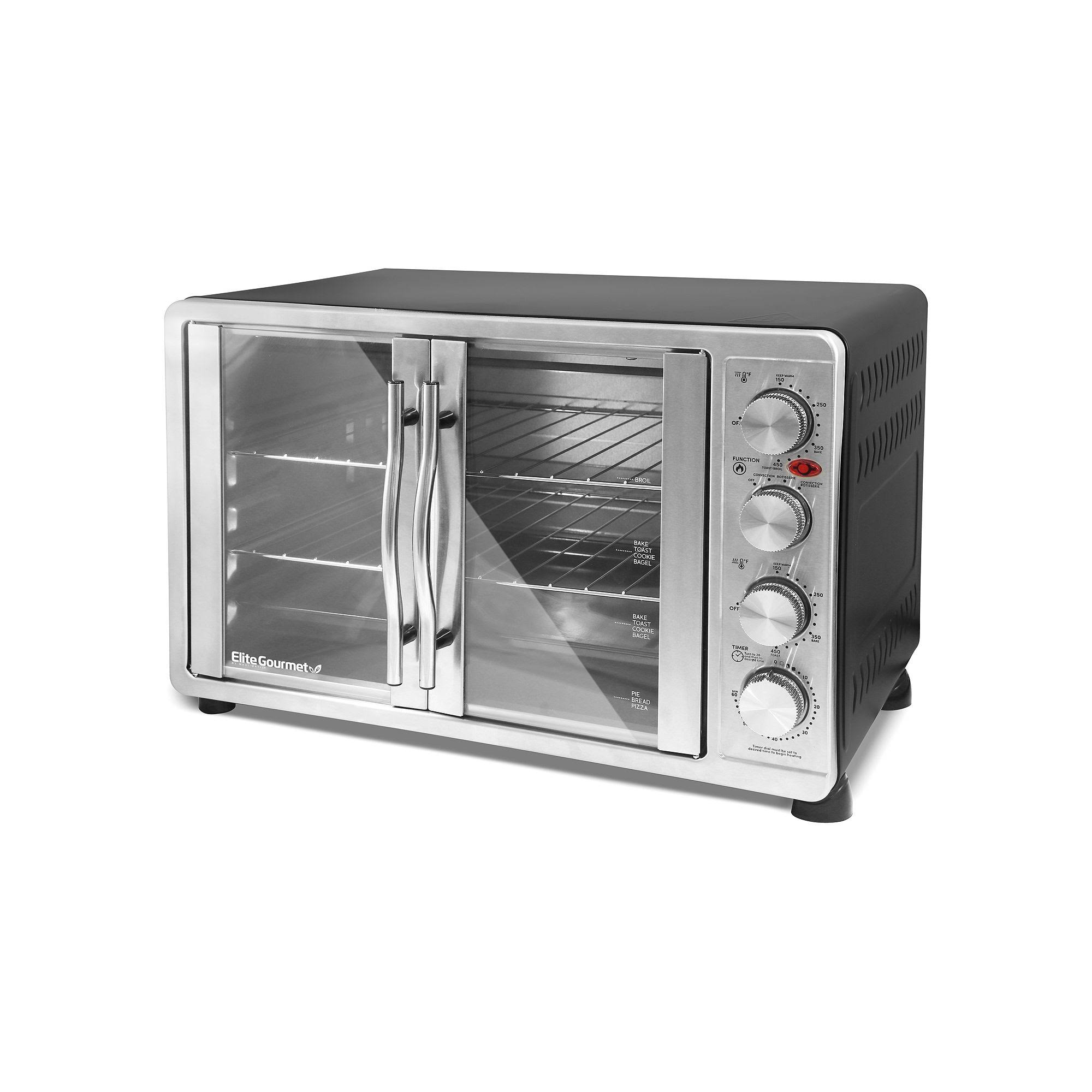 Elite Platinum DoubleDoor Convection Oven with Rotisserie Joueurfd