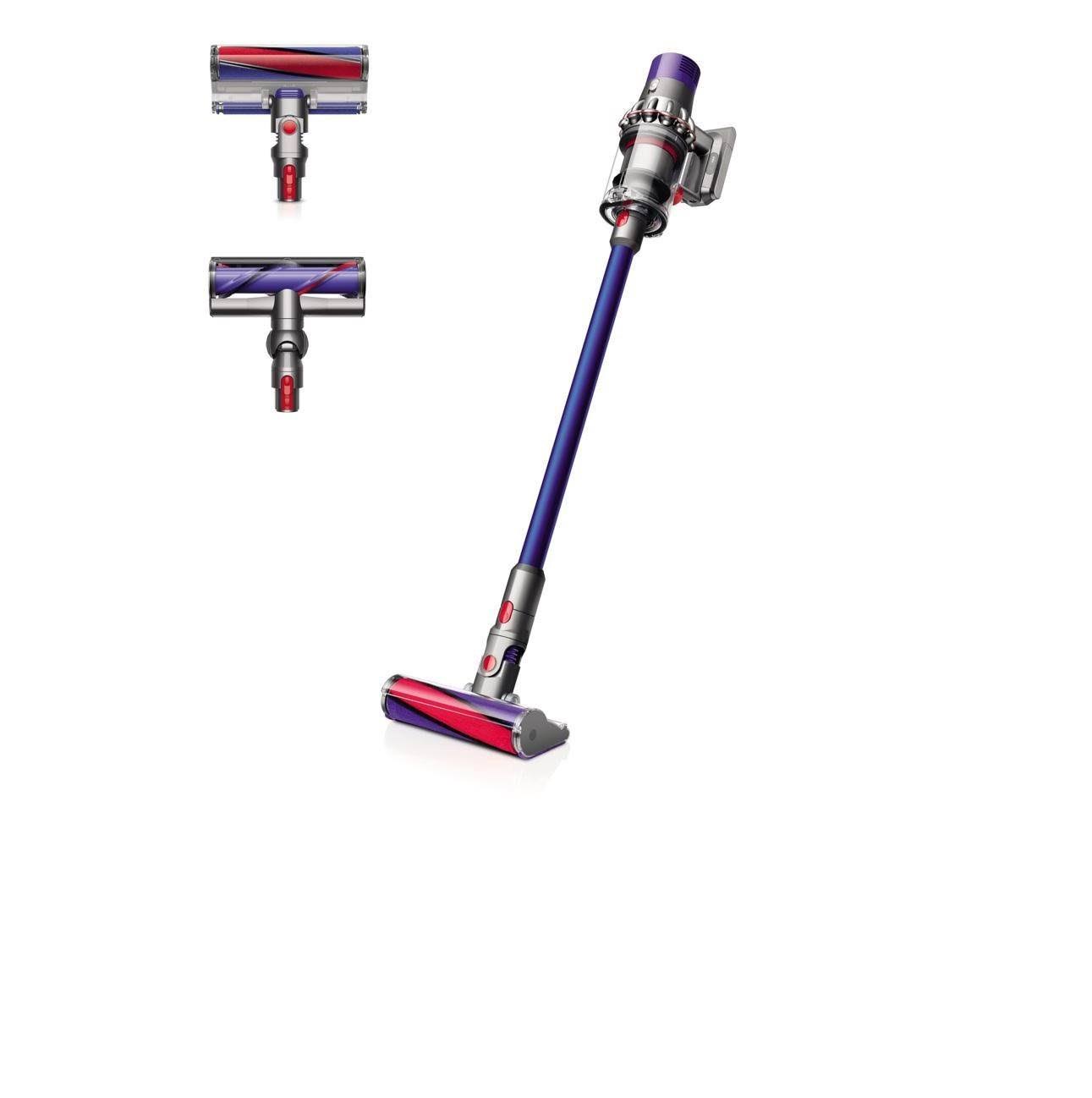 Dyson Cyclone V10 Absolute Stick/handheld Vacuum cordless Bagless Blue/nickel Frgino