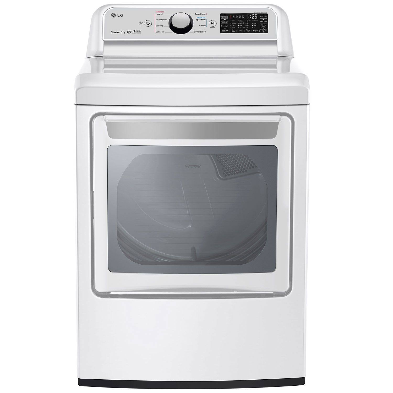 LG DLE7300WE FrontLoading Electric Dryer White Hrazda