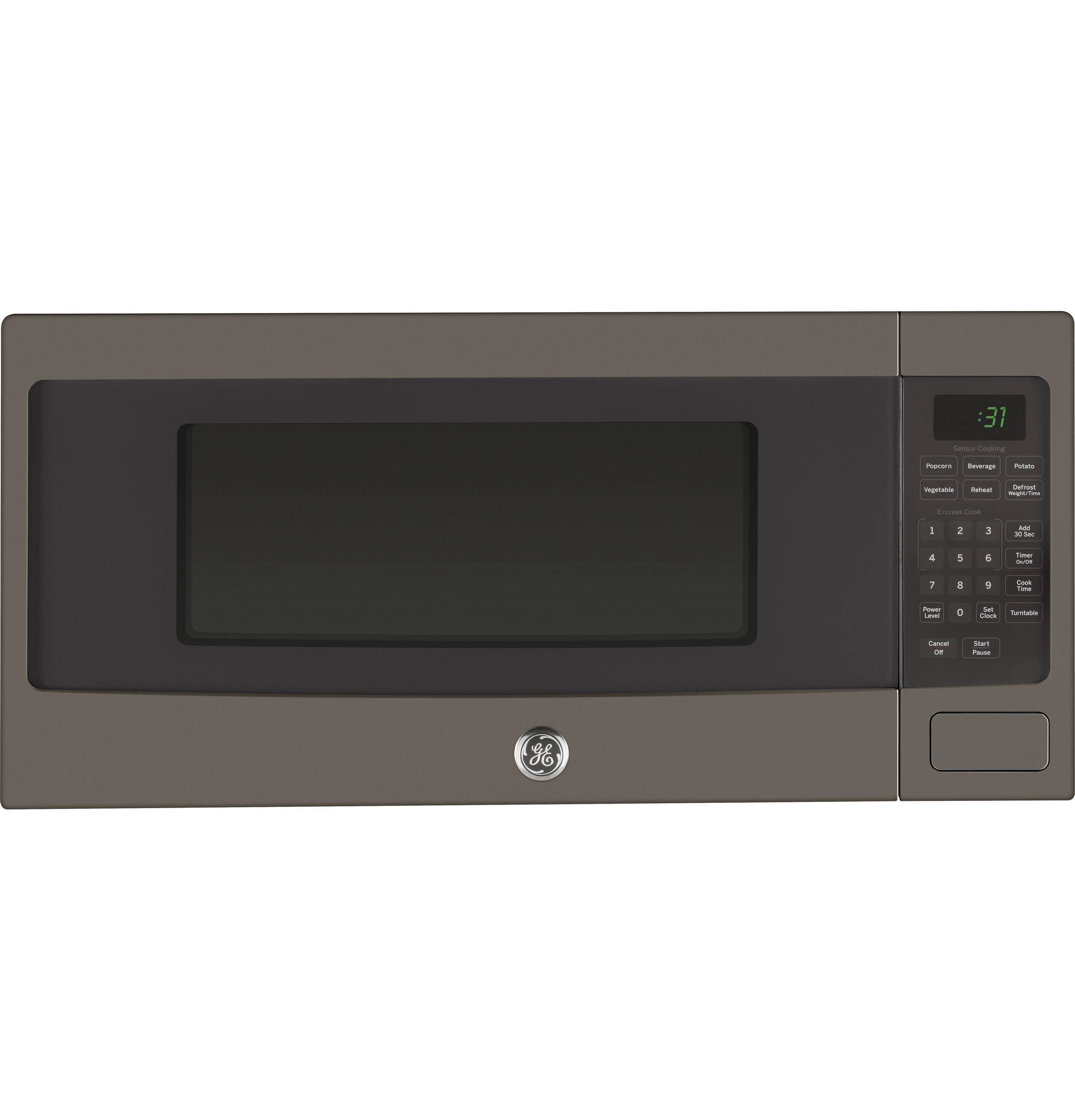 GE Profile Series PEM31 800W Countertop Microwave 1.1 cu ft Slate Hrazda