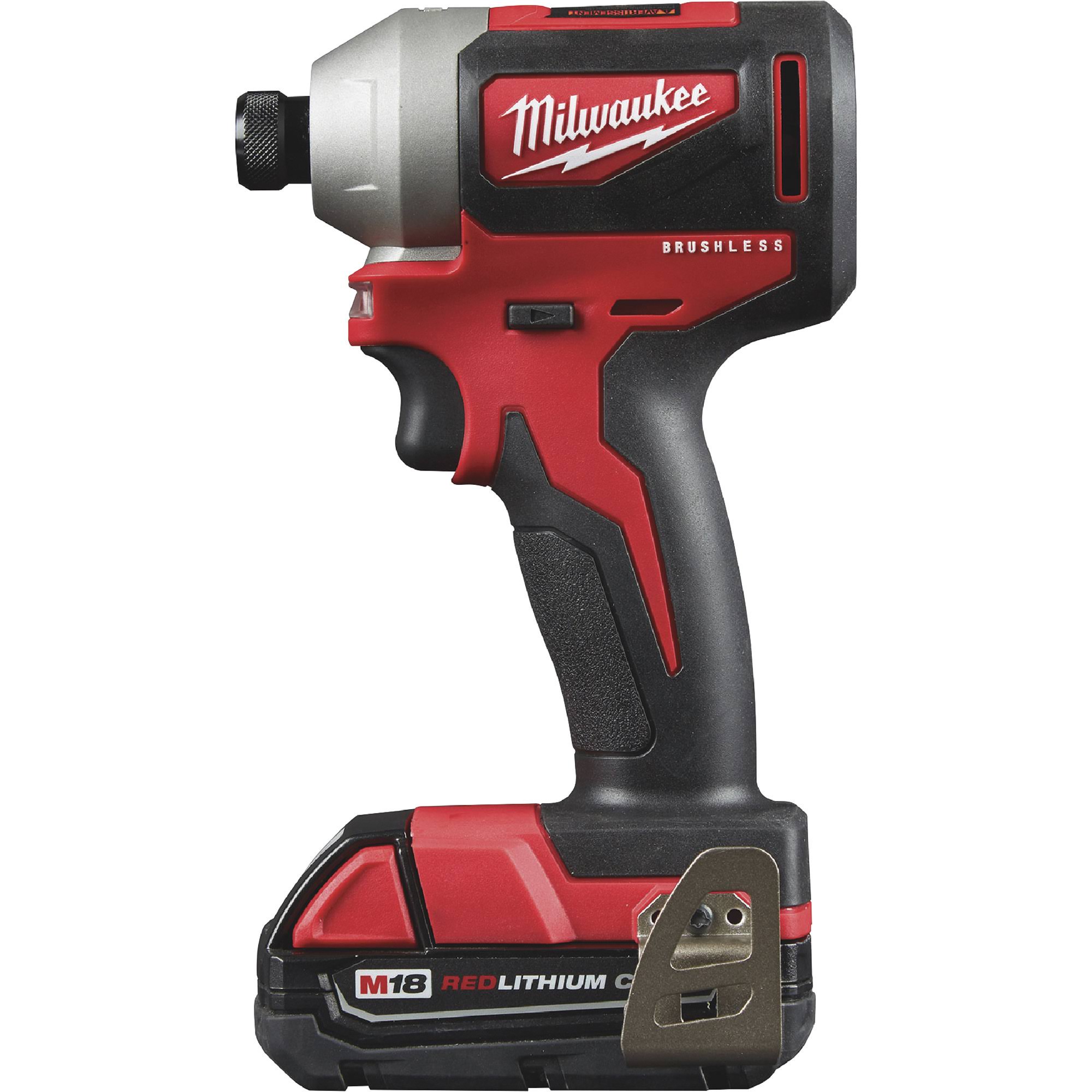 Milwaukee 2892-22CT M18 Compact Brushless 2-Tool Combo Kit, Drill ...