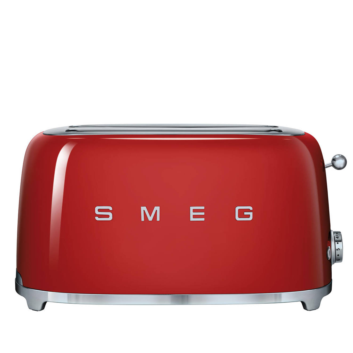 Smeg Retro Style 4 Slice Toaster Chrome Hrazda