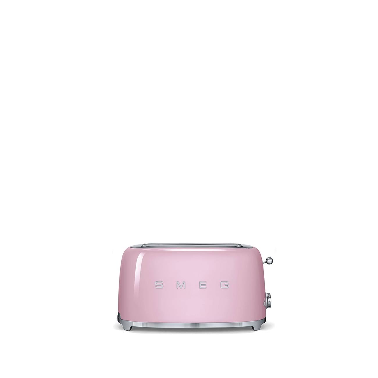 Smeg 4 Slice Toasters Pink Frgino