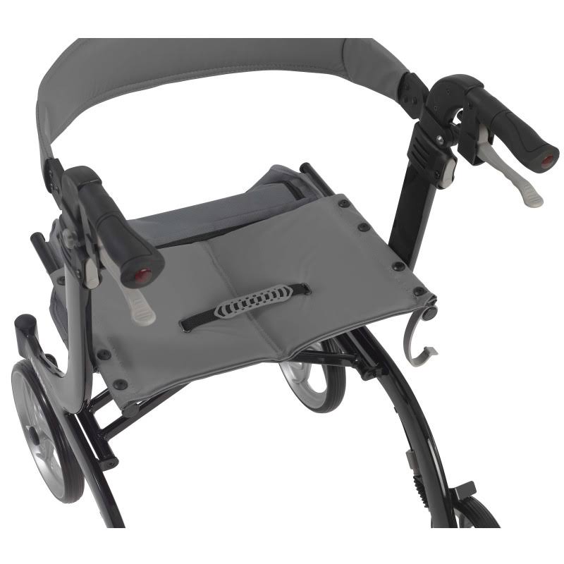 Drive Medical RTL10266BK Nitro Euro Style Walker Rollator, Black Hrazda