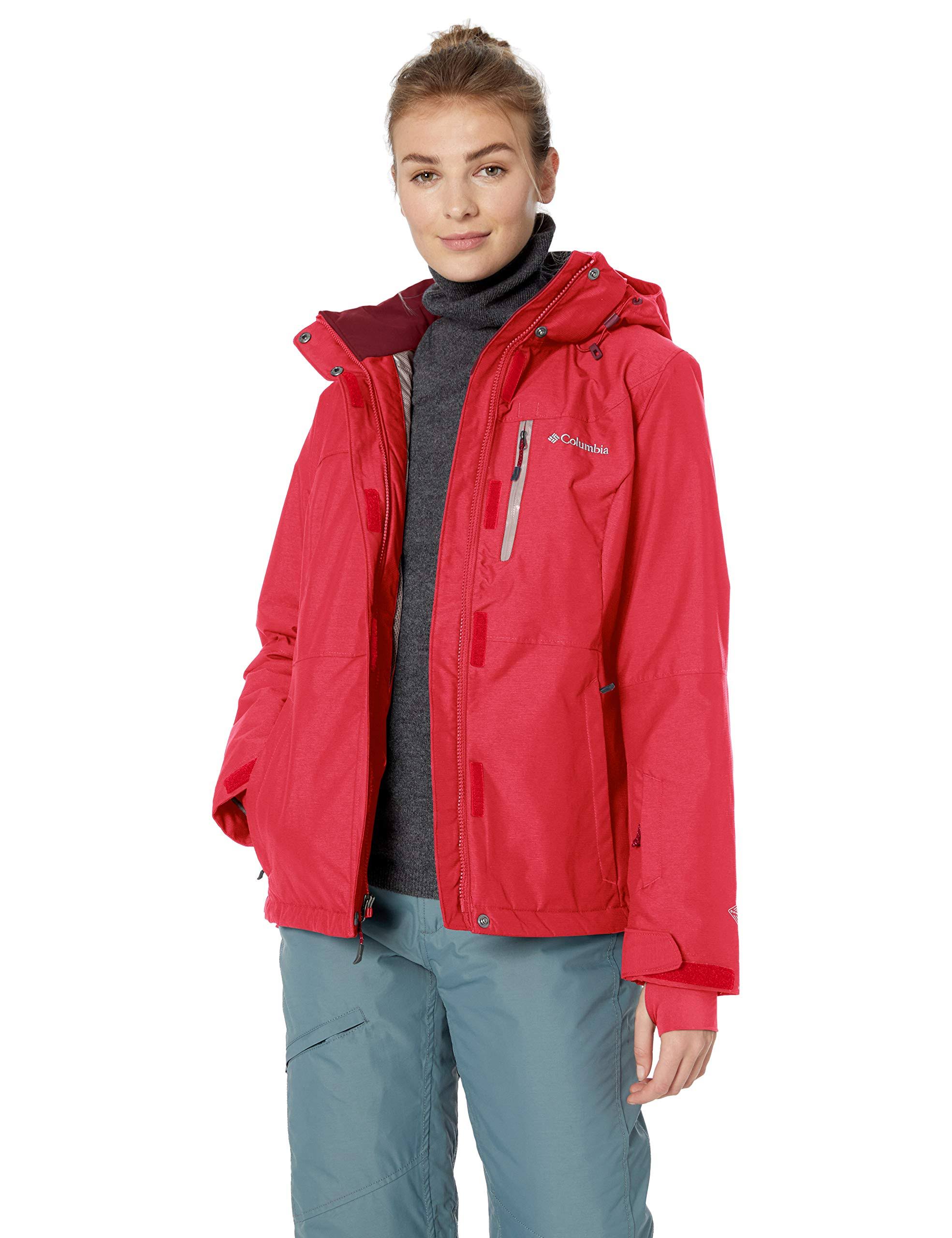 Columbia Women's Alpine Action Omni-Heat Jacket - S - Red Mercury - Hrazda