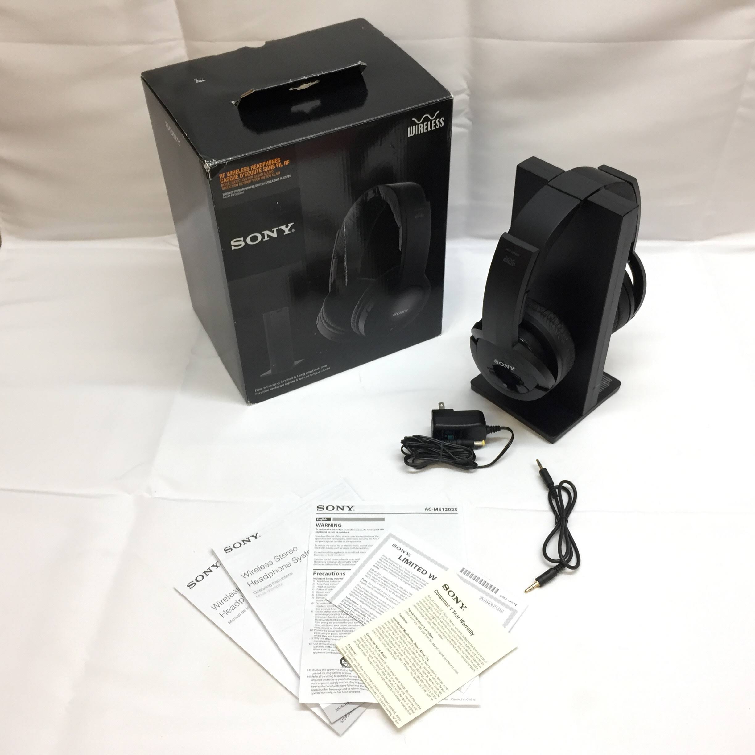 Sony MDR RF985RK Wireless OverEar Headphone System Hrazda