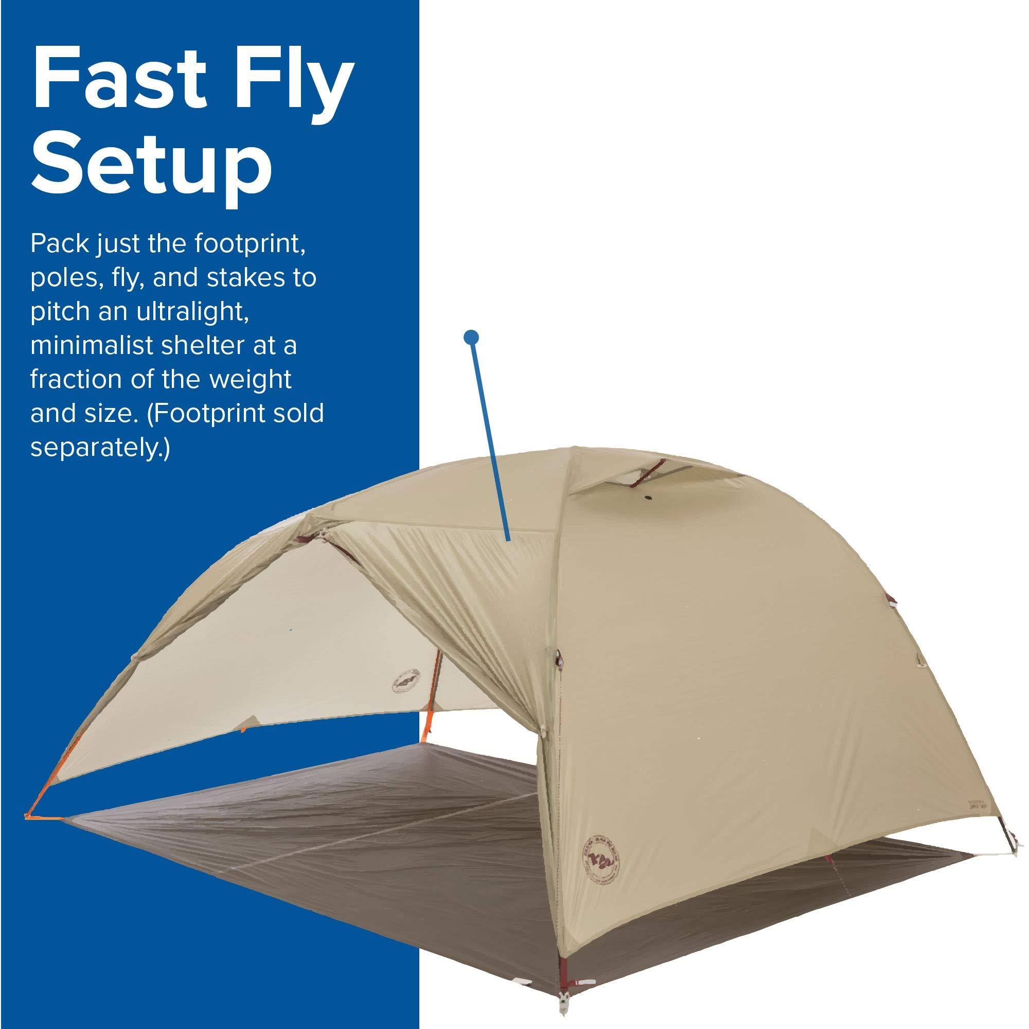 Big Agnes Copper Spur HV Tent 3 Person Olive Green Frgino