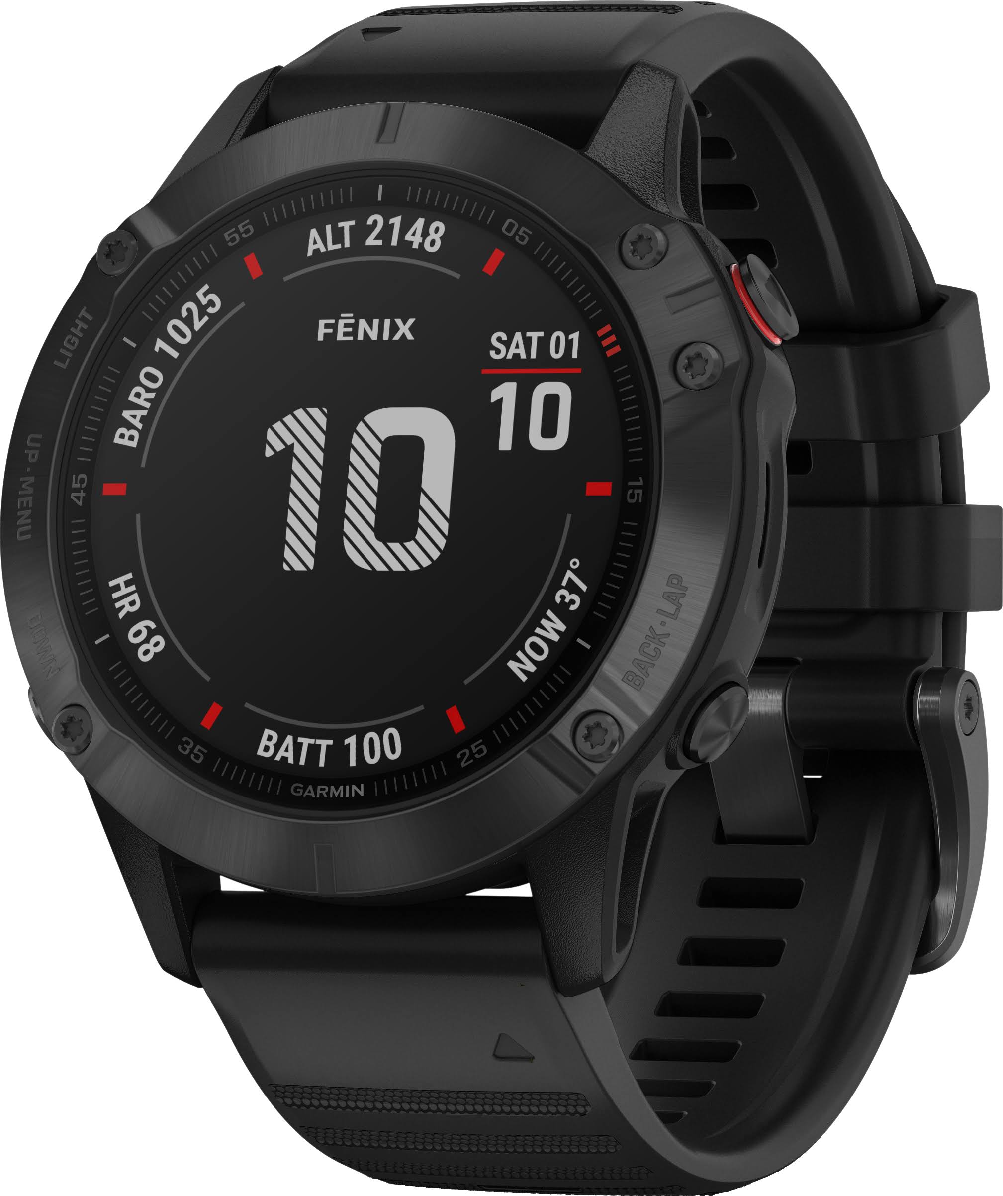 Garmin Fenix 6 Pro Black Frgino