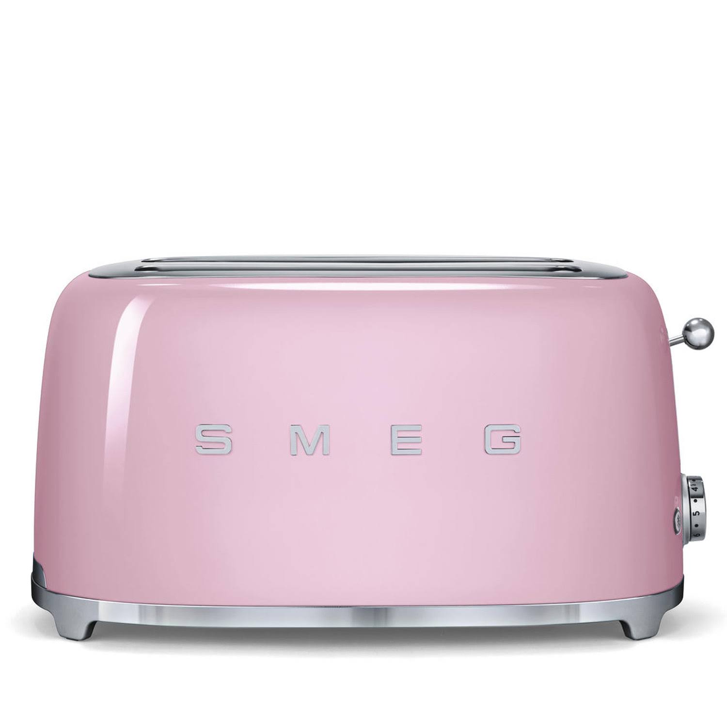 Smeg Retro Style 4 Slice Toaster Chrome Hrazda