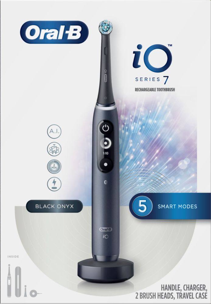 Oral-b IO Series 7 Electric Toothbrush In Onyx Black - Hrazda