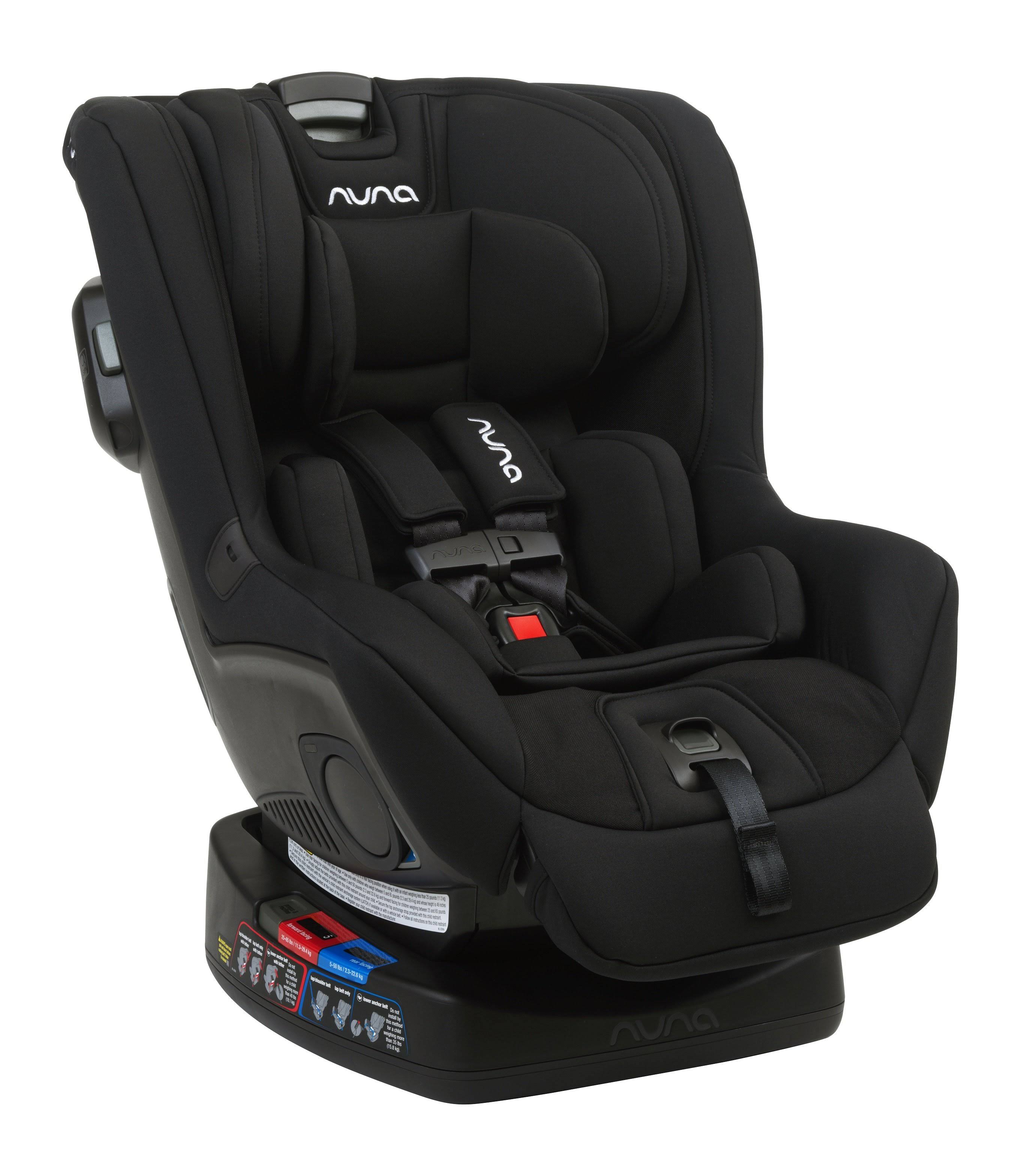 Nuna Rava Convertible Car Seat, Black Frgino