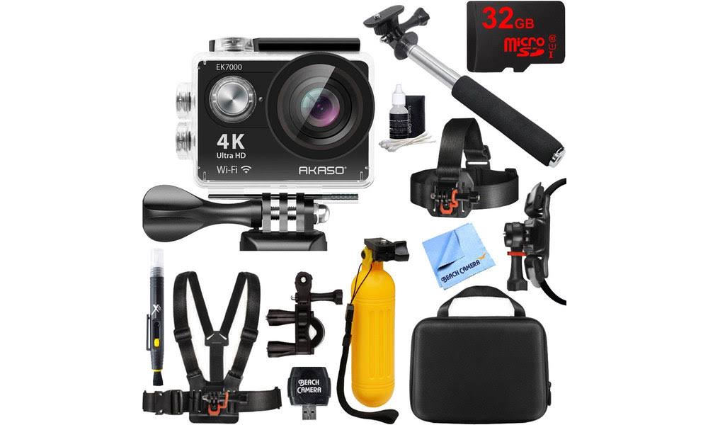 AKASO EK7000 Ultra HD 4K WiFi 170 Degree Wide Waterproof Sports Action