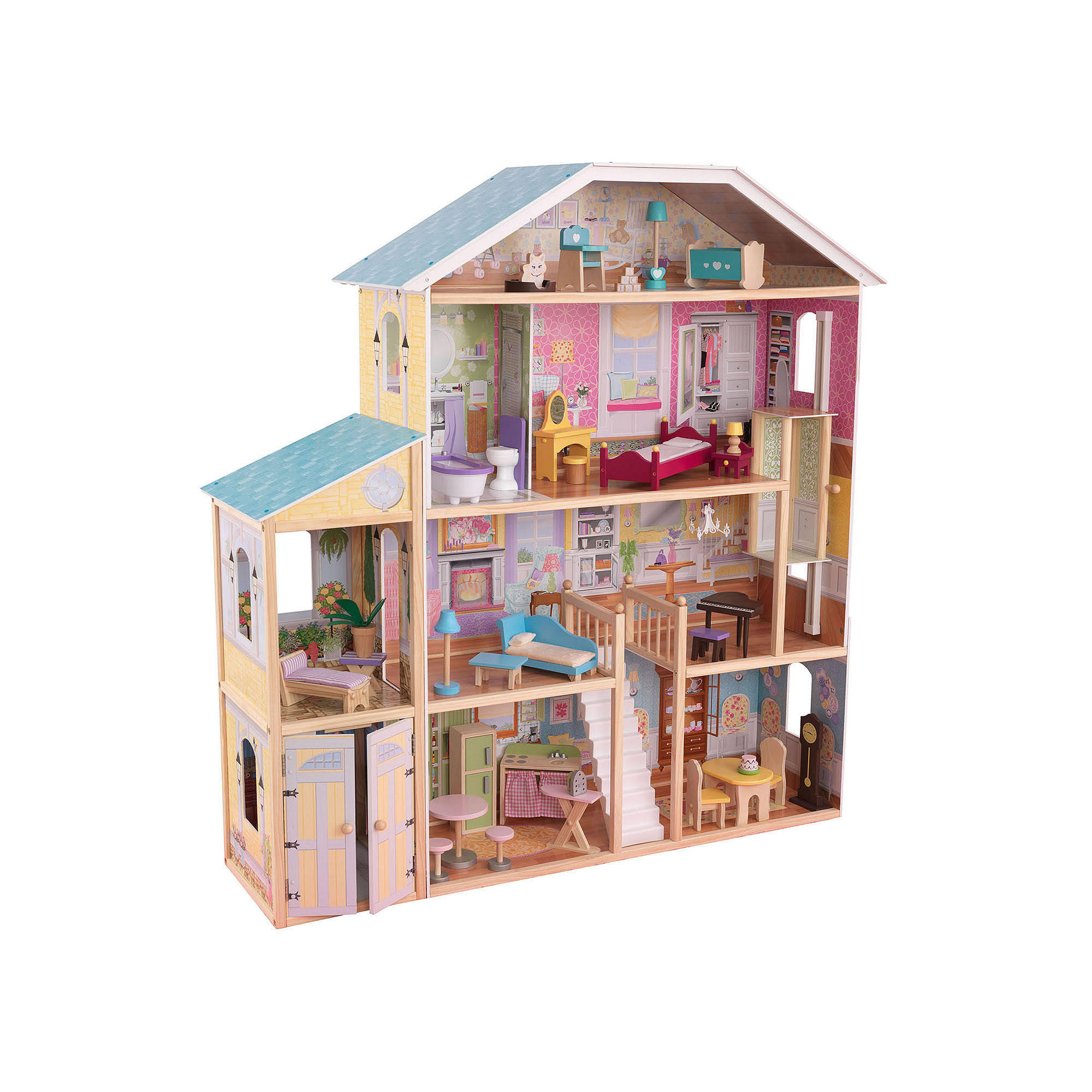 KidKraft 34 Piece Majestic Mansion Dollhouse - Hrazda