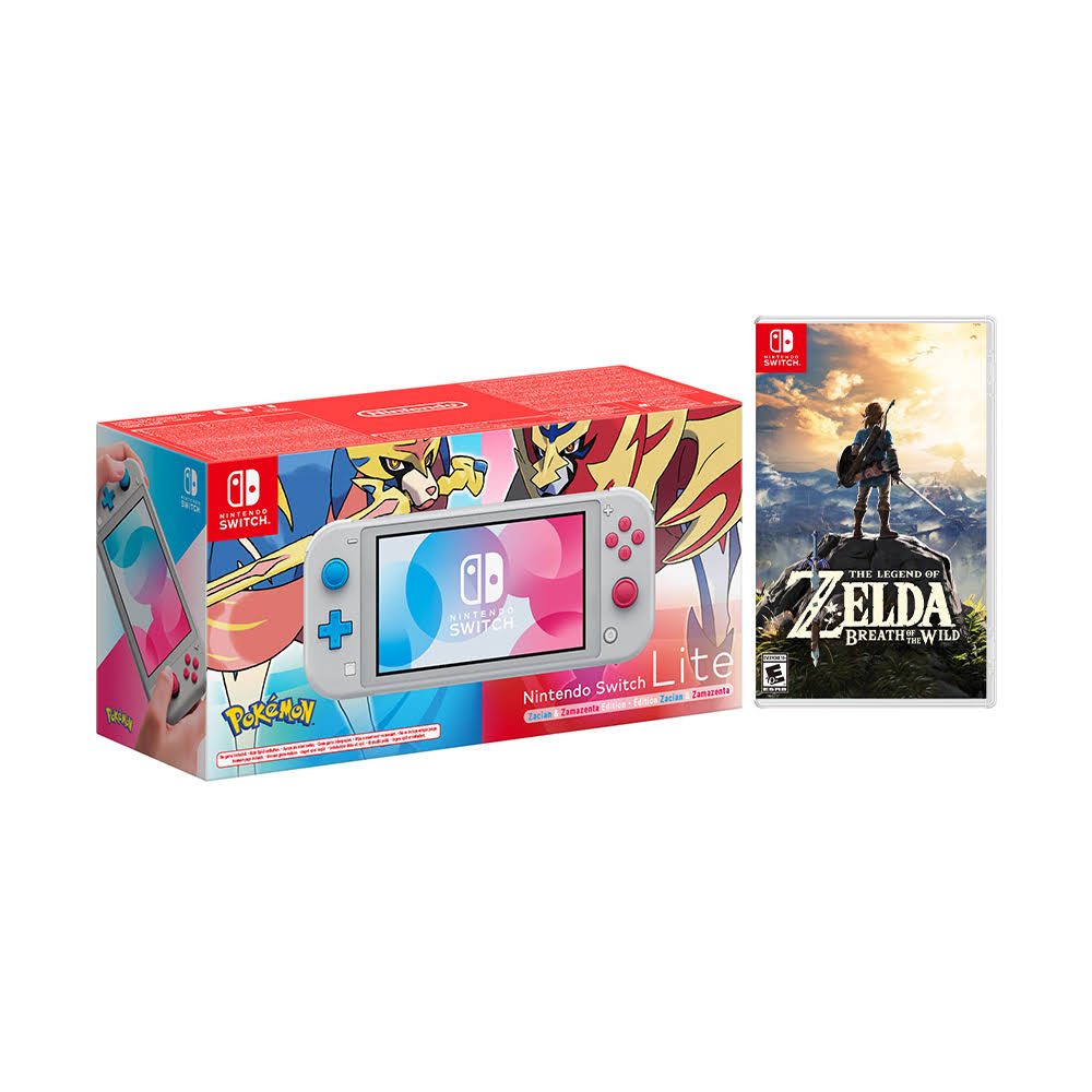 Nintendo Switch Lite Zacian and Zamazenta Edition Cyan/Magenta Hrazda