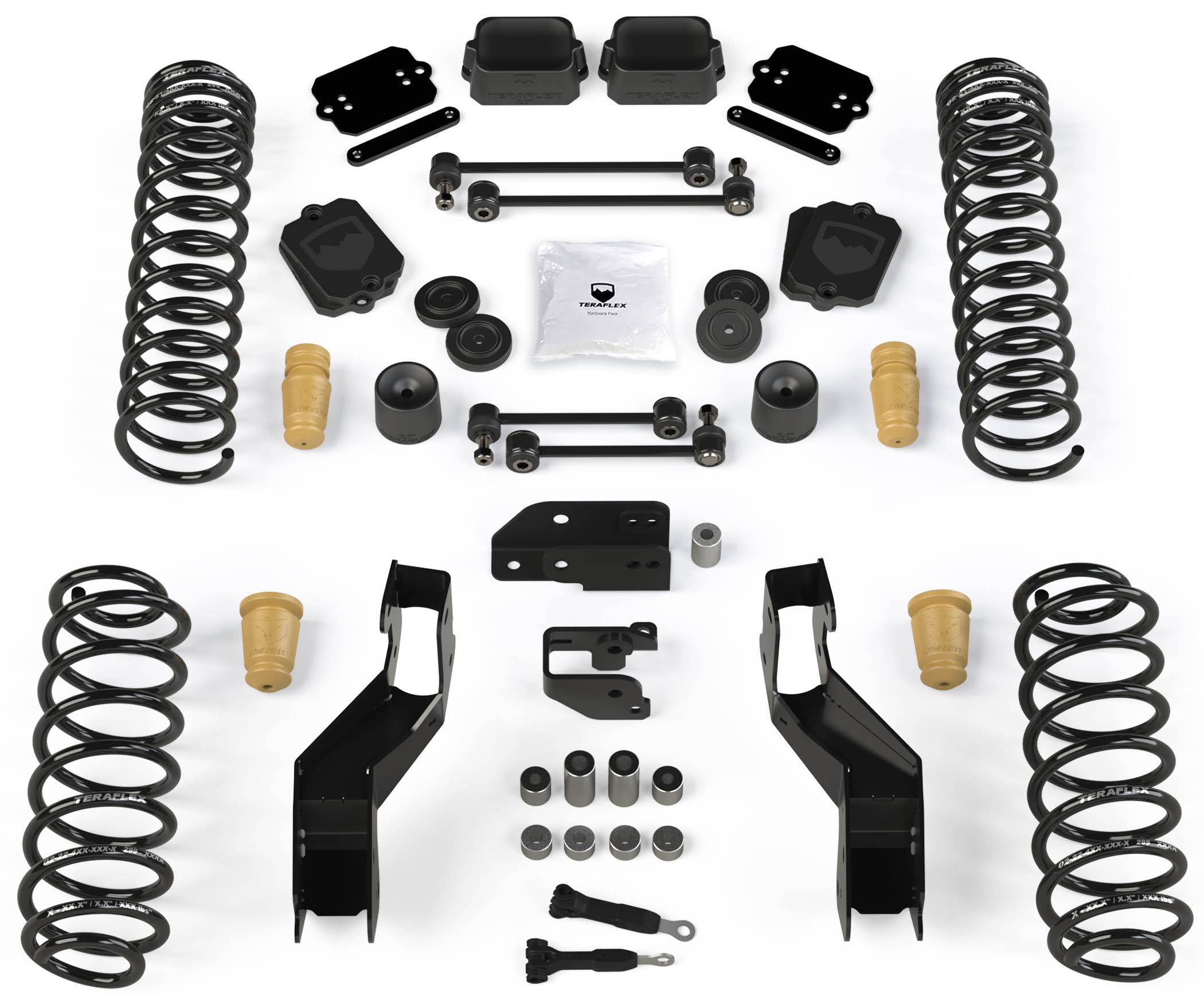 Jeep Wrangler JL TeraFlex 4.50Inch Sport S/T3 Suspension Lift Kit Hrazda