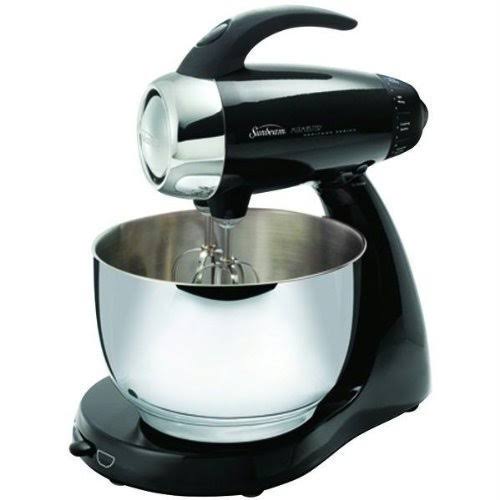 Sunbeam 2353 Heritage Series 350Watt Stand Mixer, Black Hrazda