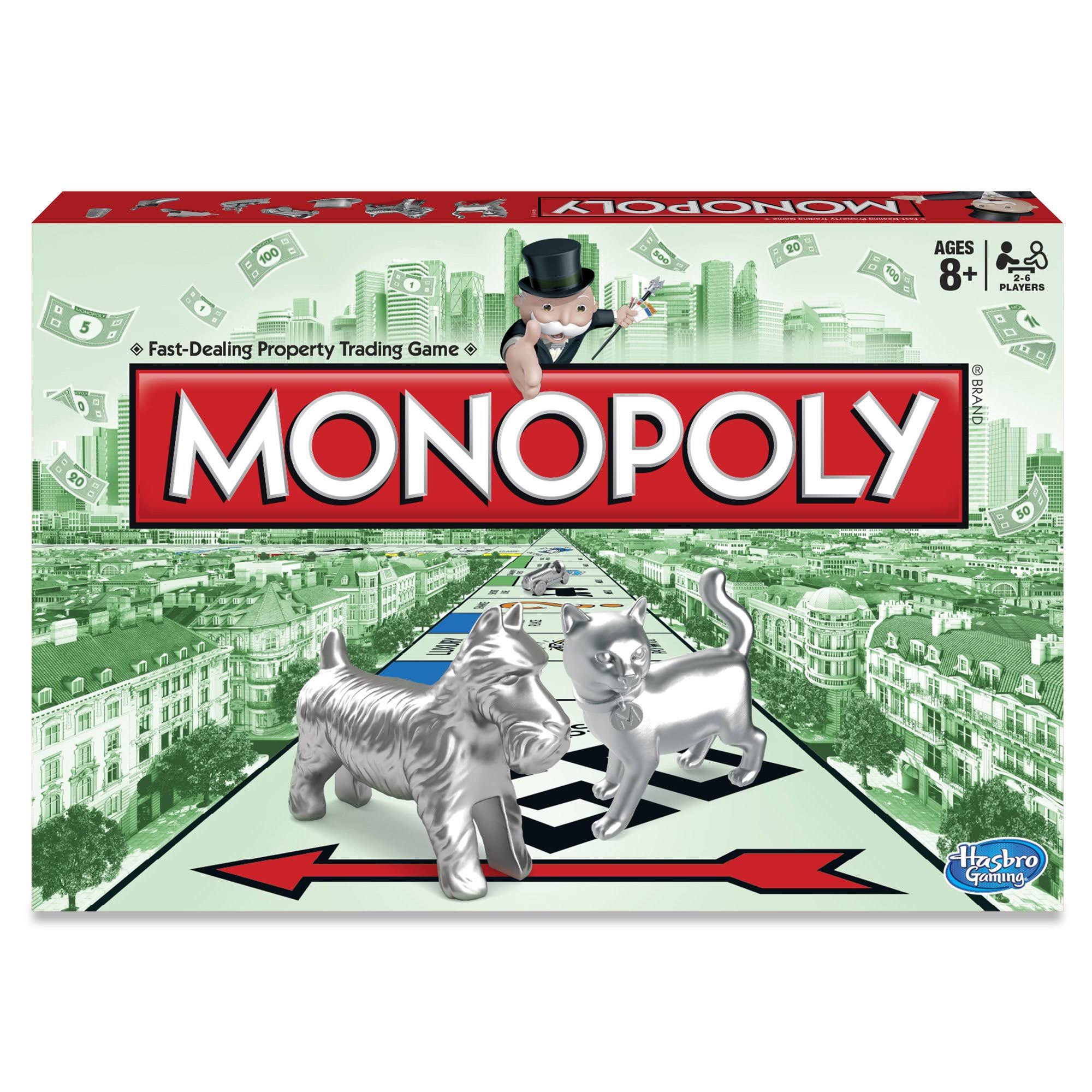 Hasbro Monopoly Standard Edition Game Frgino