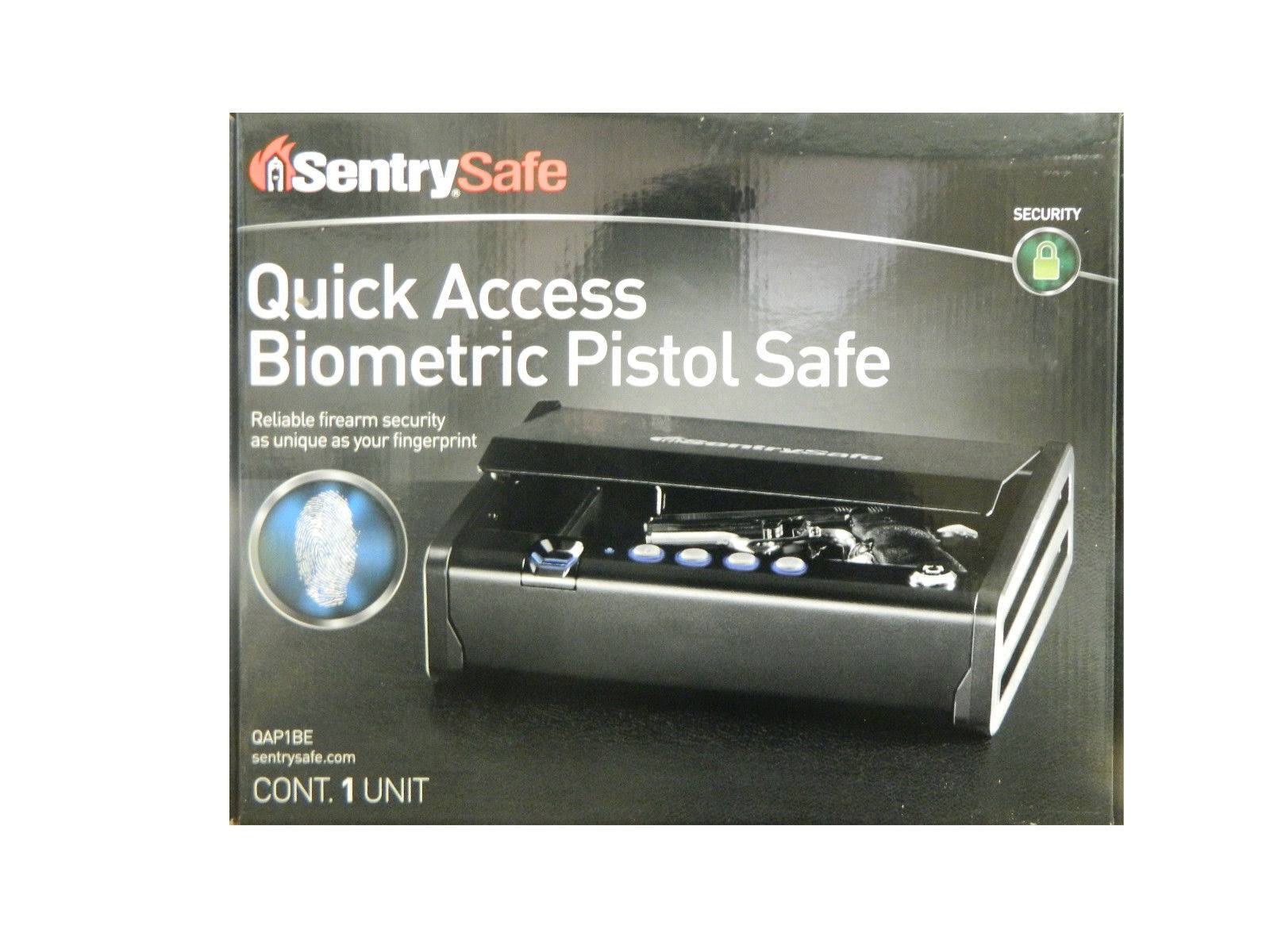 Sentry Safe Biometric Quick Access Pistol Safe Hrazda
