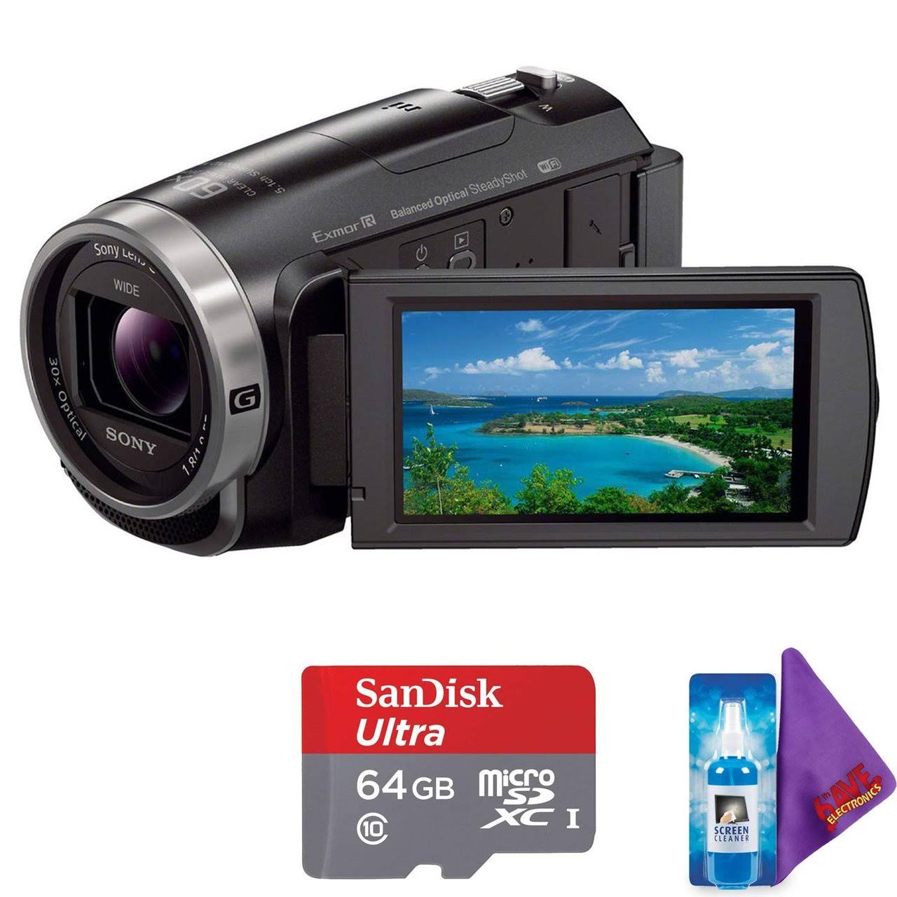 Sony HDRCX675 Full HD Handycam Camcorder with 32GB Internal Memory