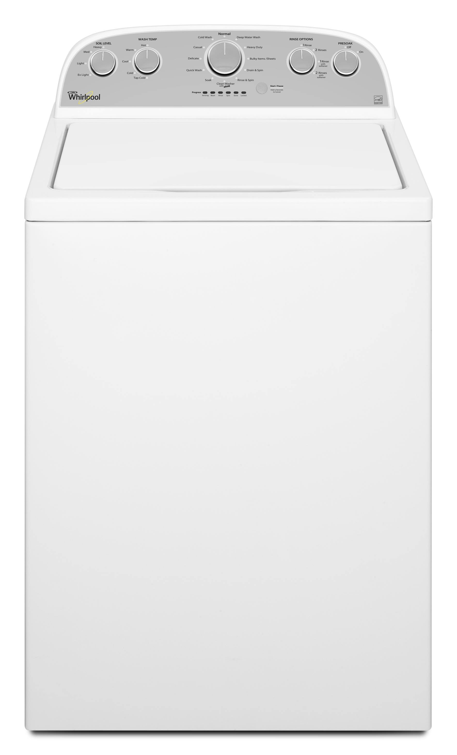Whirlpool 4.3 cu.ft Top Load Washer with Quick Wash, 12 cycles