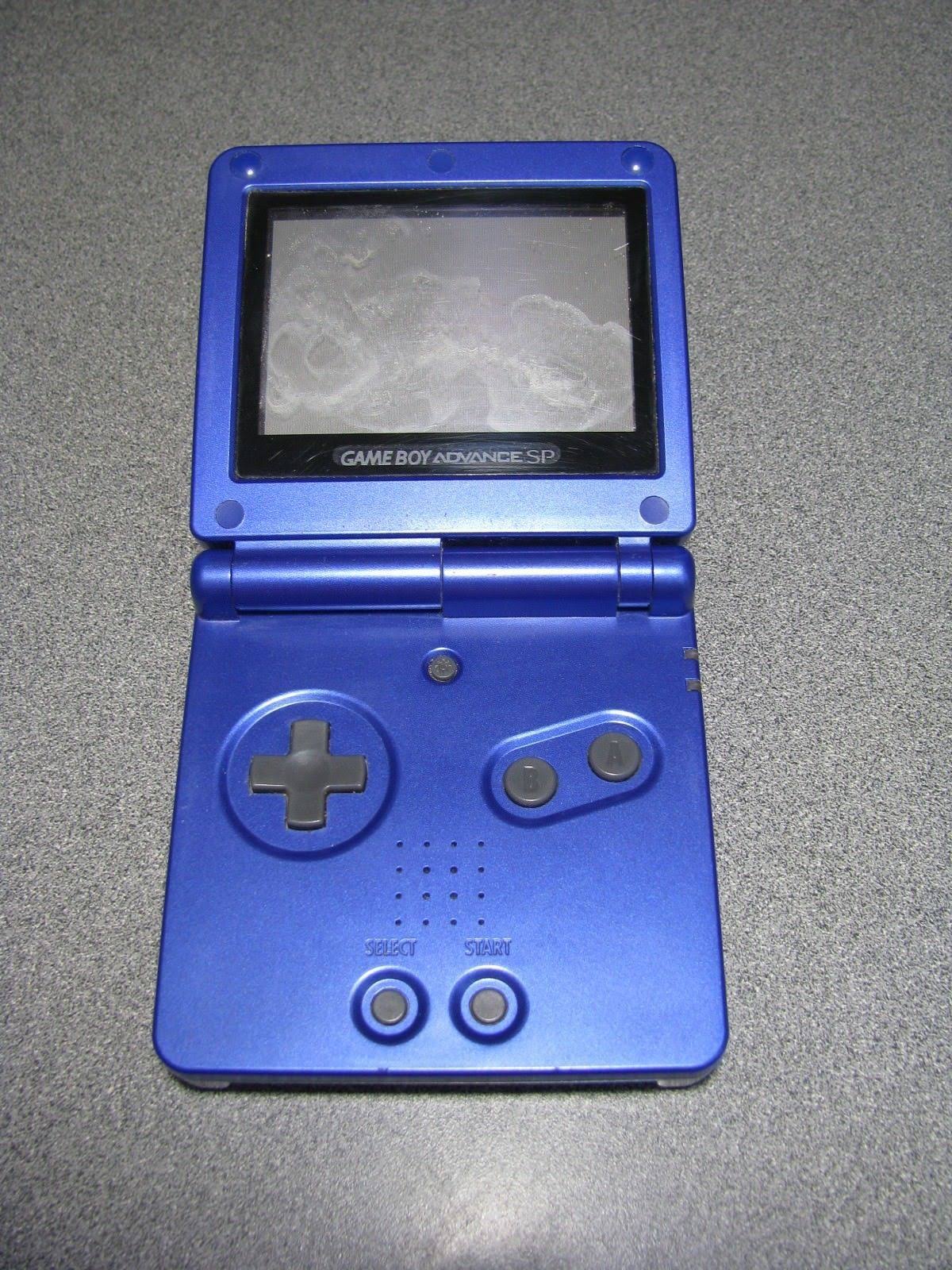 Nintendo Game Boy Advance SP - Cobalt Blue - Frgino